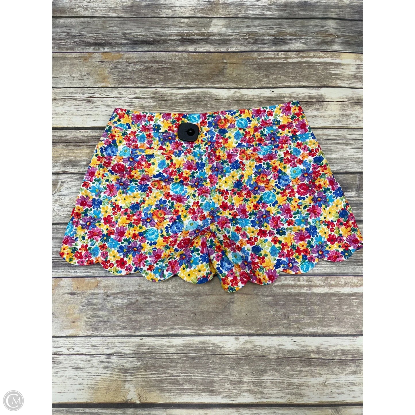 Shorts By Attyre In Floral Print, Size: 12