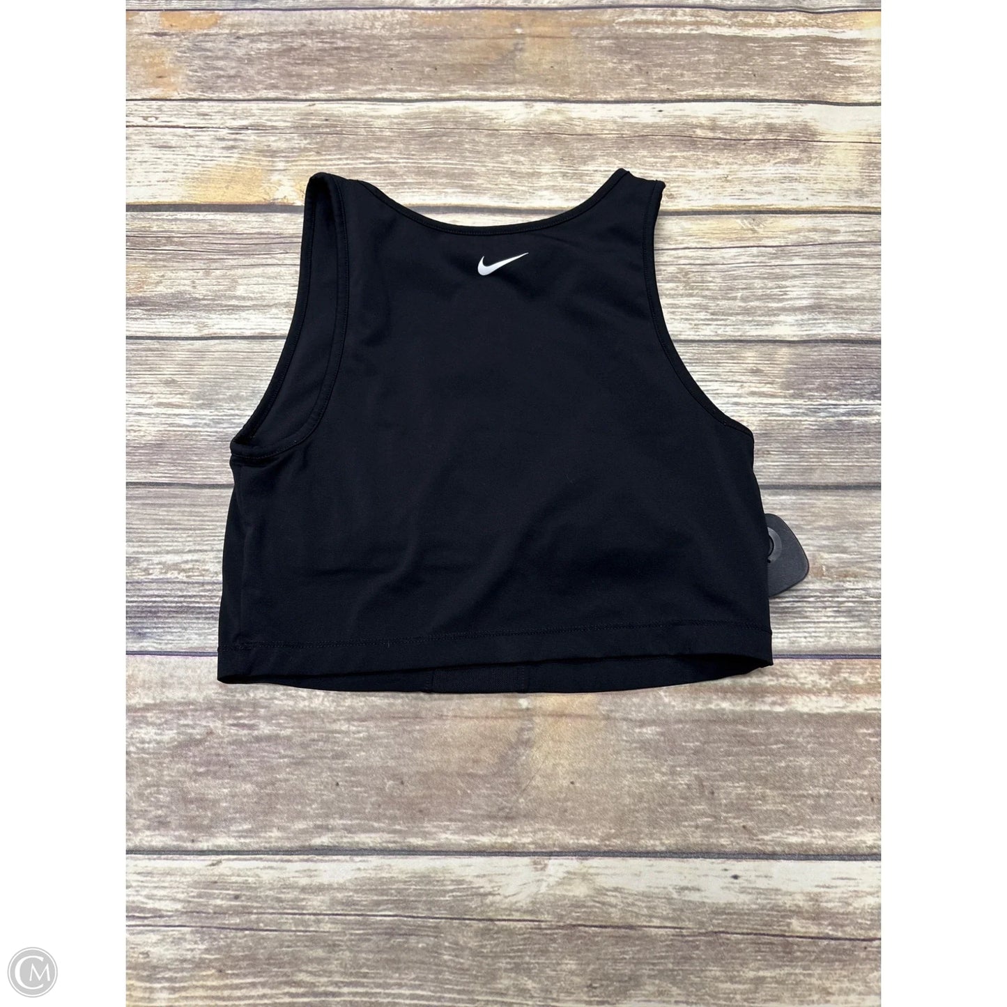 Athletic Tank Top By Nike In Black, Size: S