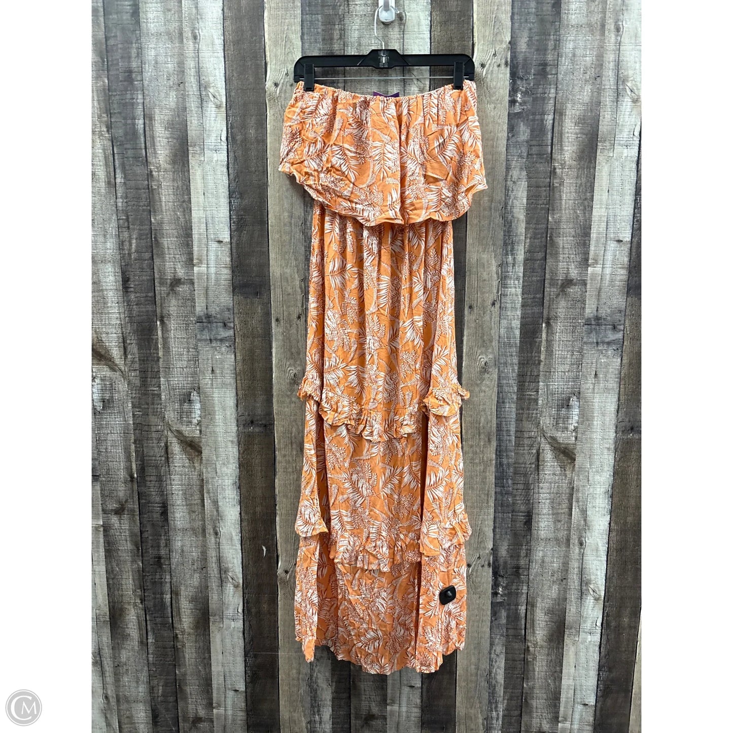 Dress Casual Maxi By Lush In Orange, Size: S