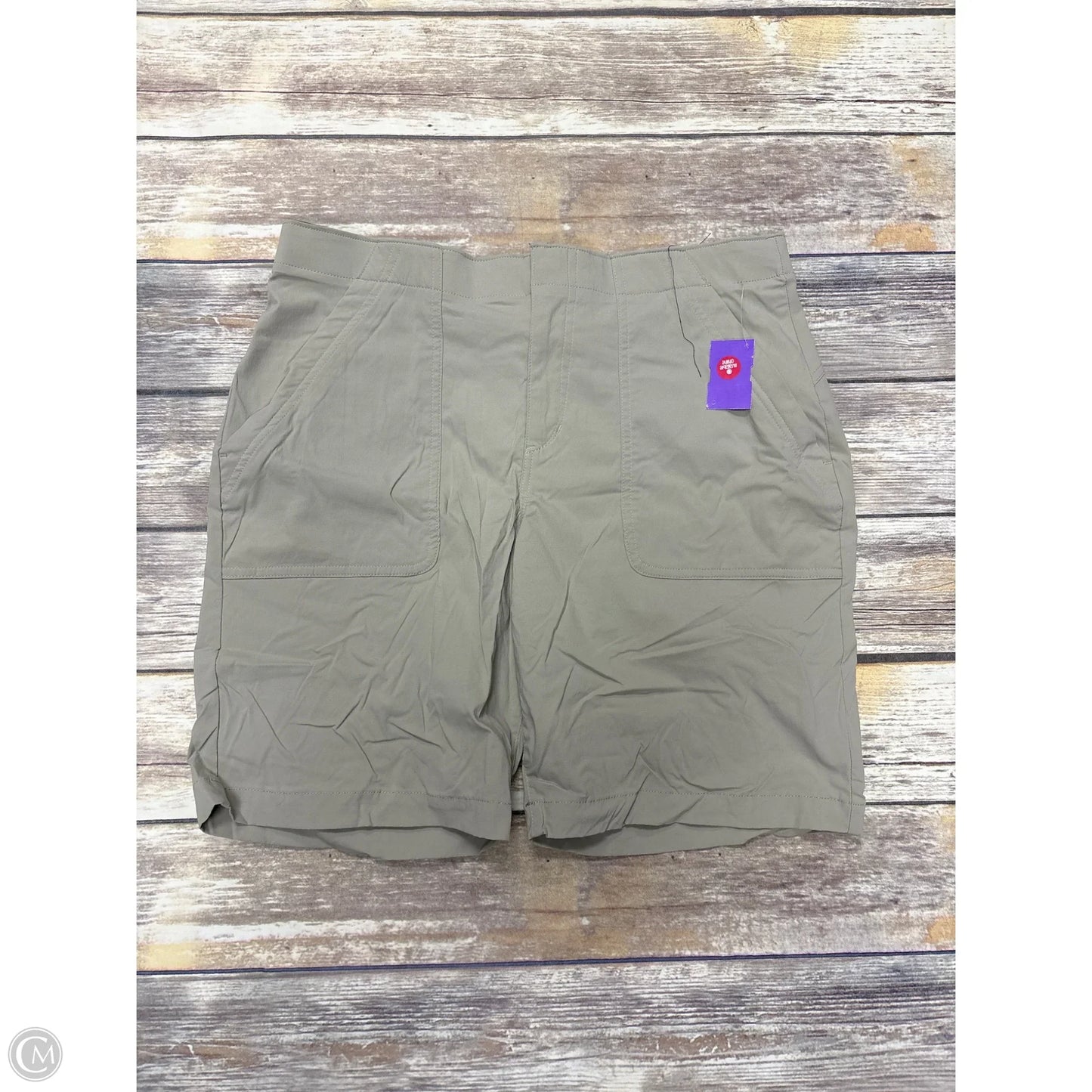 Athletic Shorts By Eddie Bauer In Tan, Size: 12