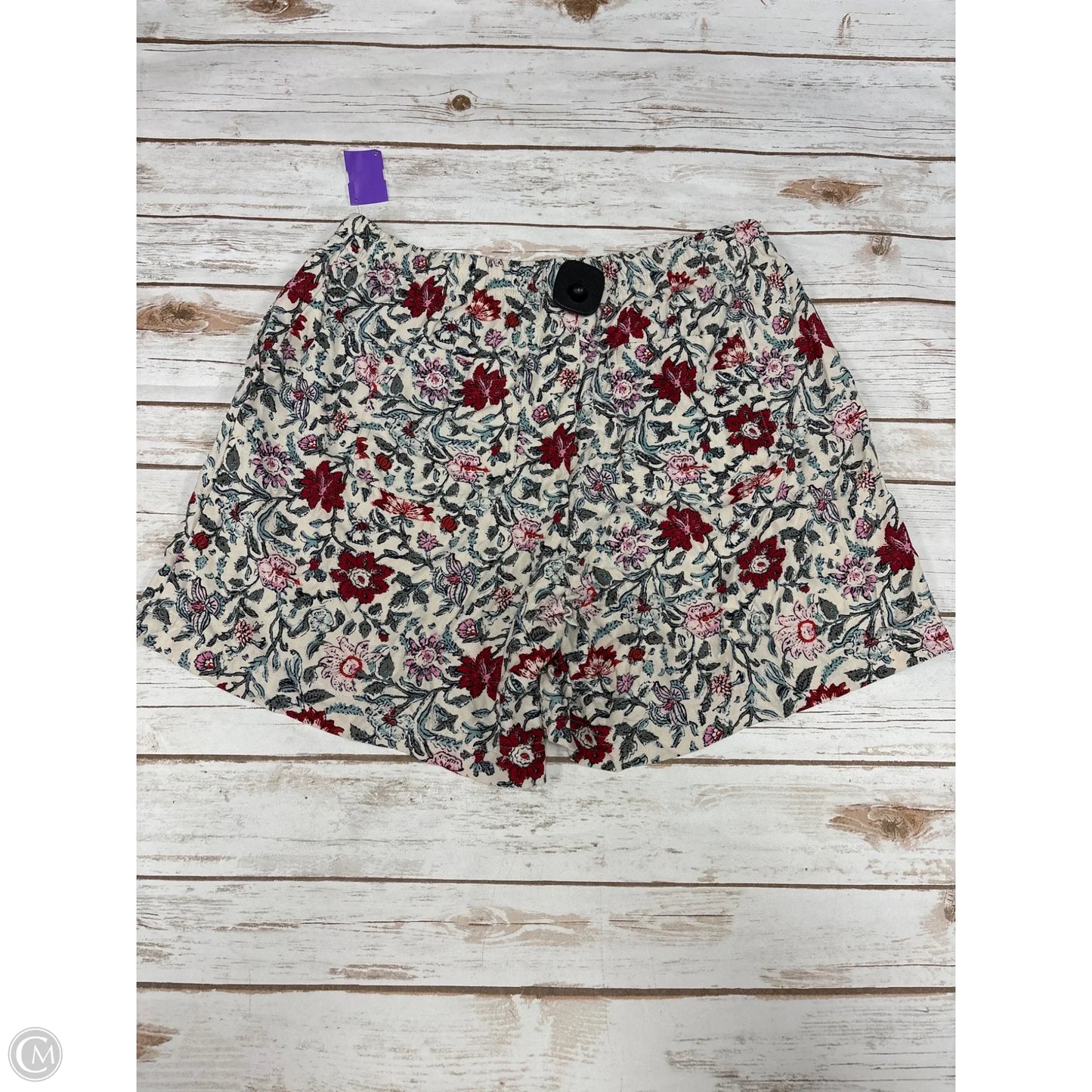Shorts By J. Jill In Floral Print, Size: M