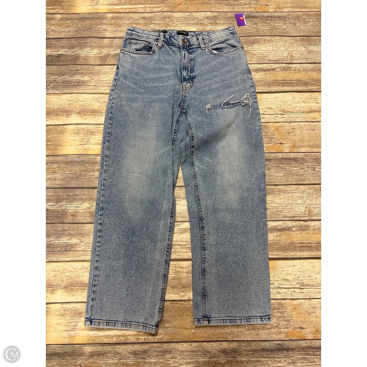 Jeans Straight By Wild Fable In Blue Denim, Size: 10
