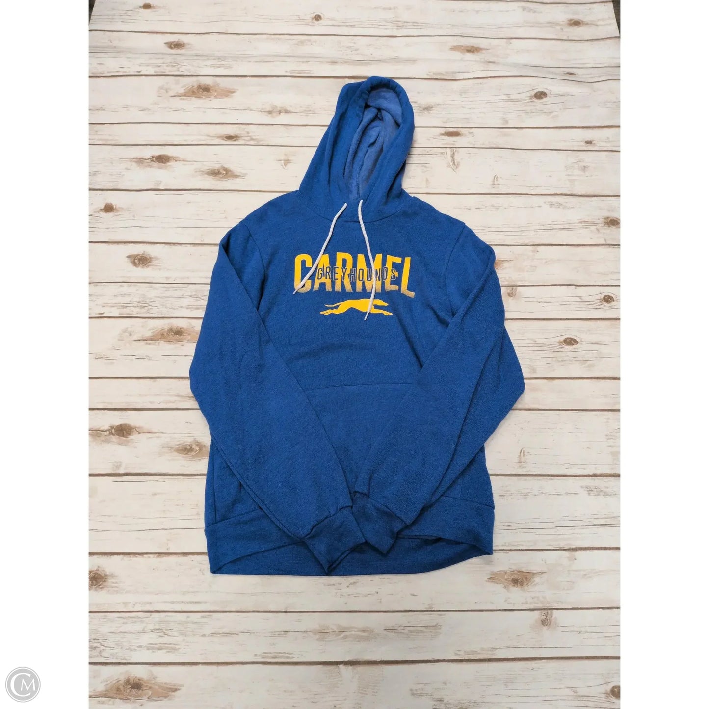 Sweatshirt Hoodie By Bella + Canvas In Blue, Size: M
