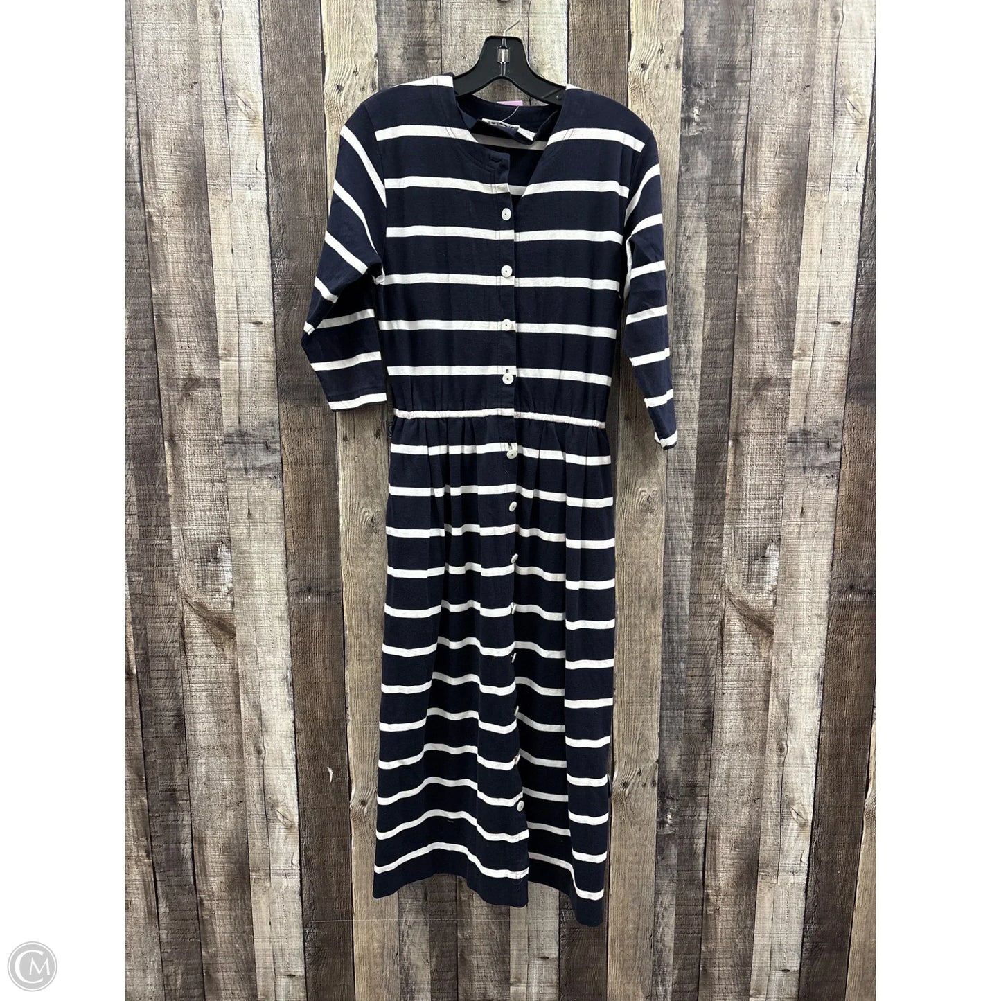 Dress Casual Maxi By Talbots In Striped Pattern, Size: Xs
