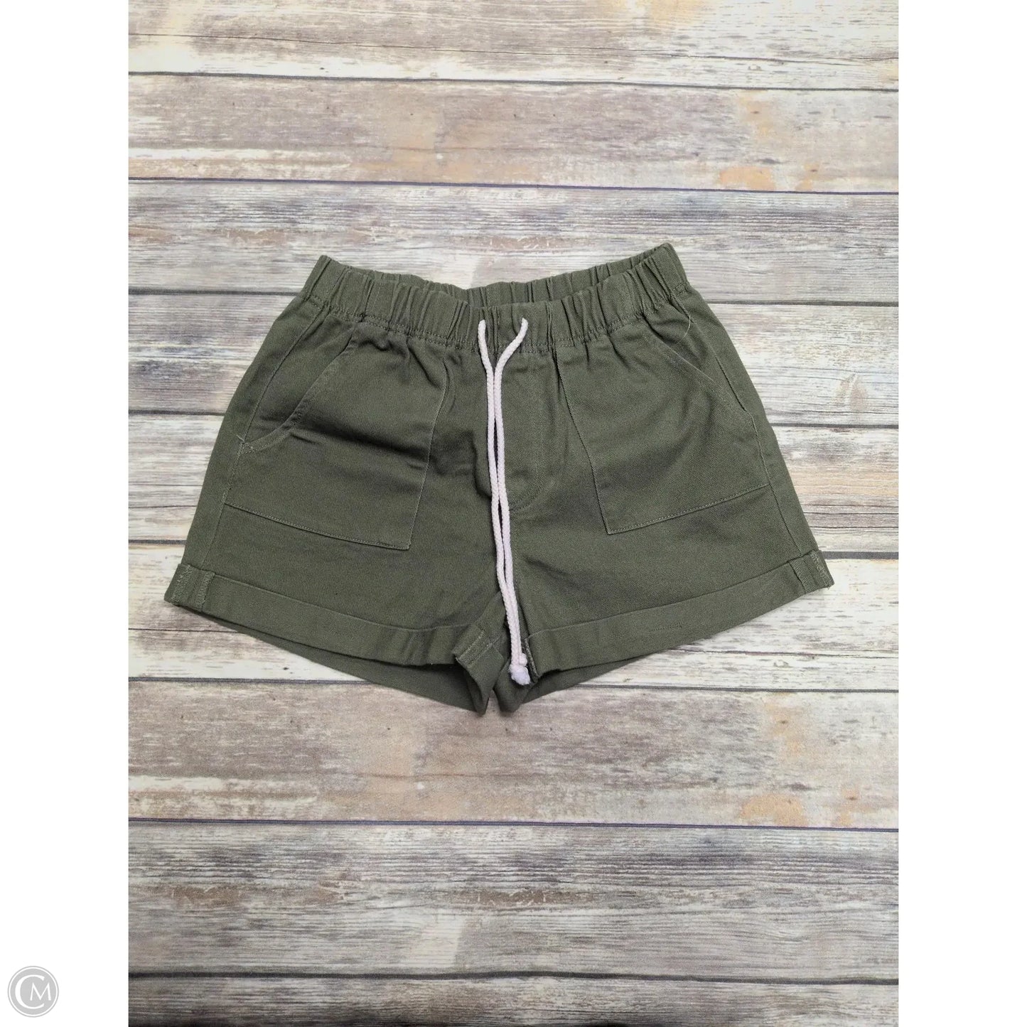 Shorts By No Boundaries In Green Denim, Size: L