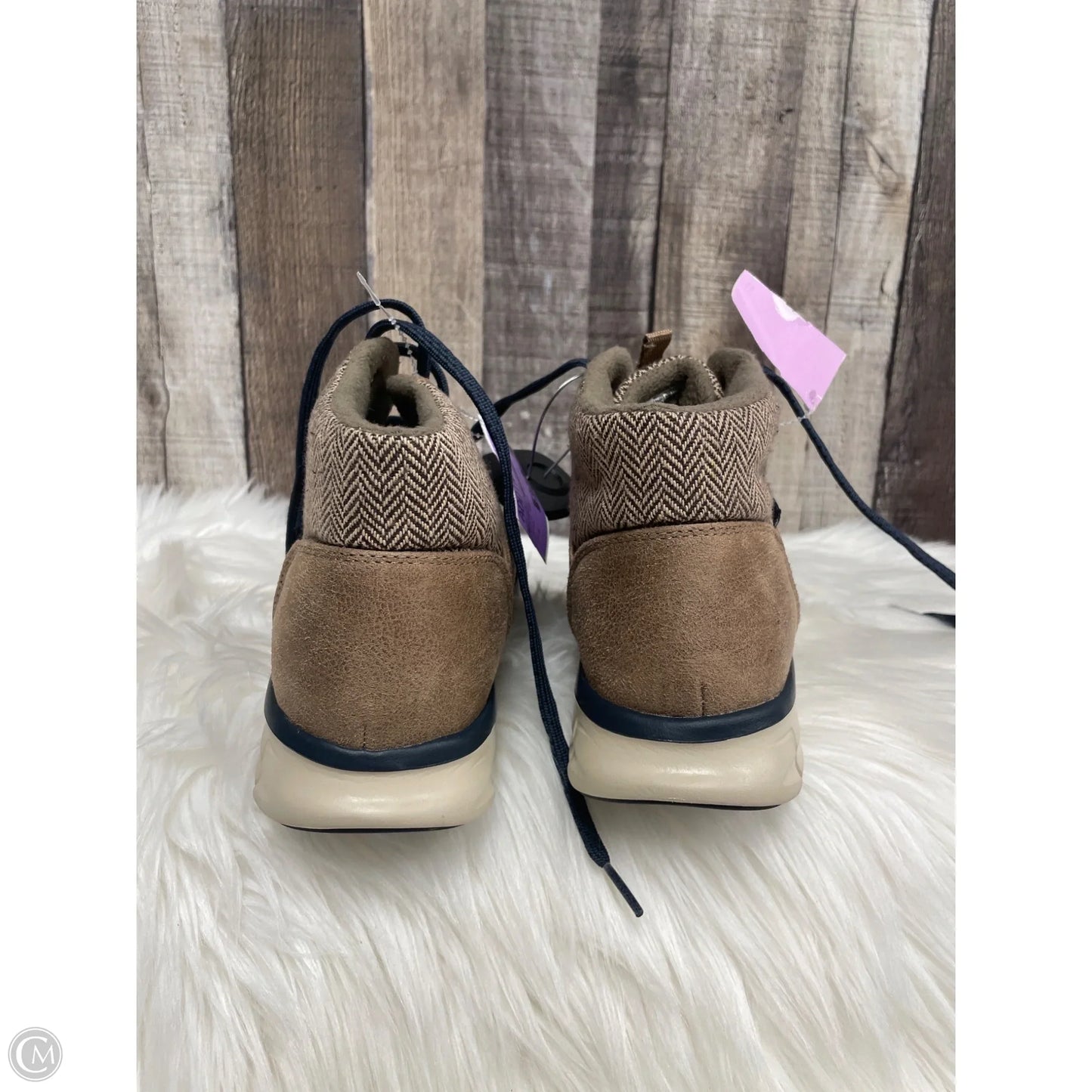 Boots Ankle Flats By Skechers In Brown, Size: 9