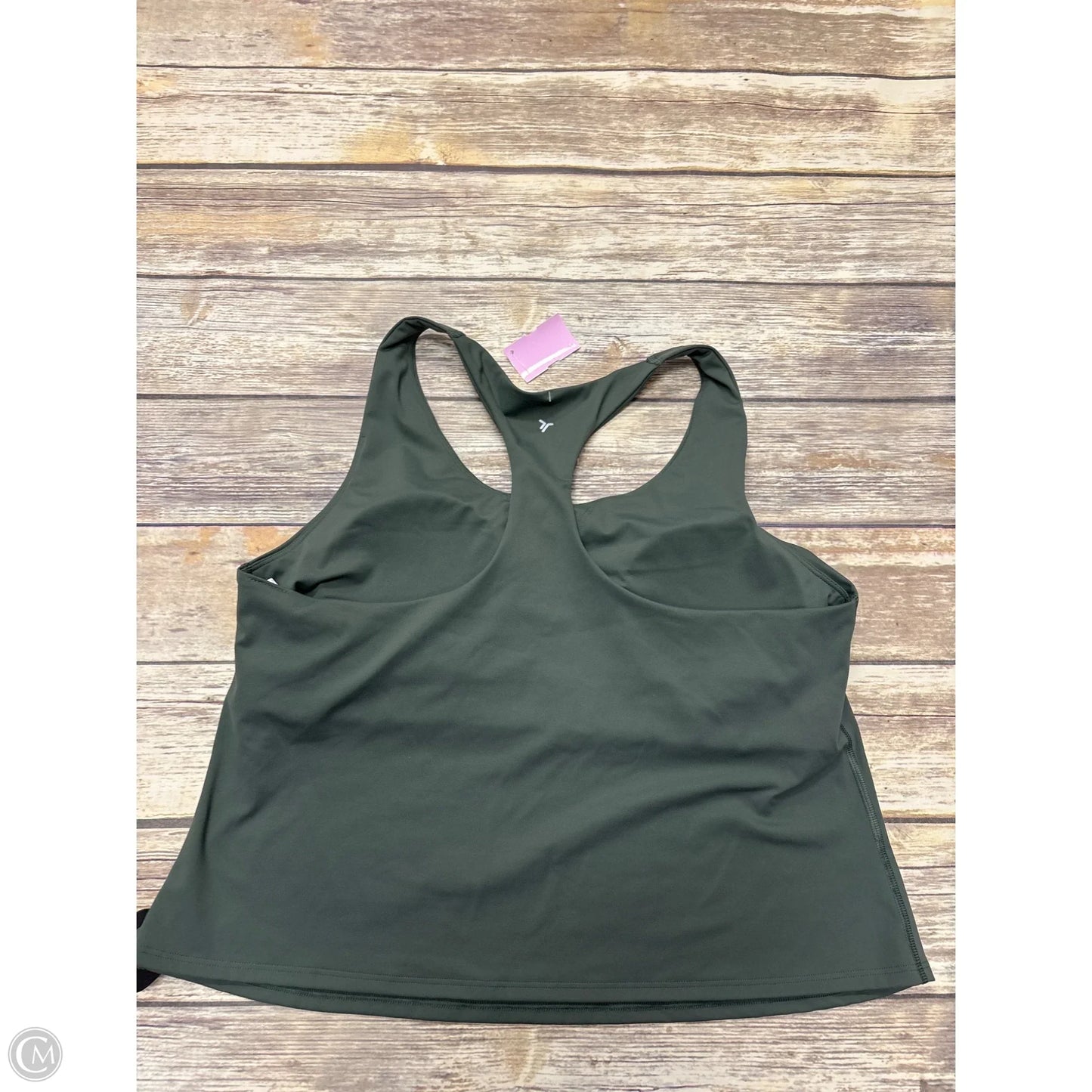 Athletic Tank Top By Old Navy In Green, Size: Xl