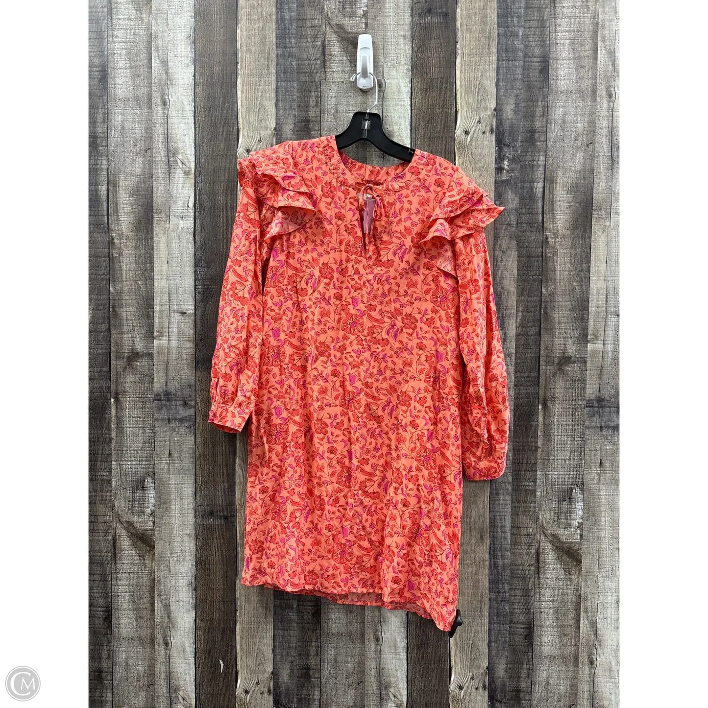 Dress Casual Short By Vineyard Vines In Orange, Size: Xs