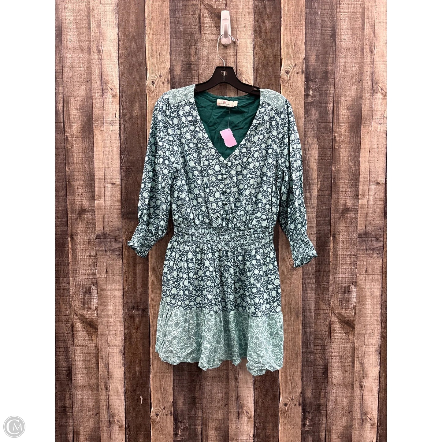 Dress Casual Short By Vineyard Vines In Green, Size: S