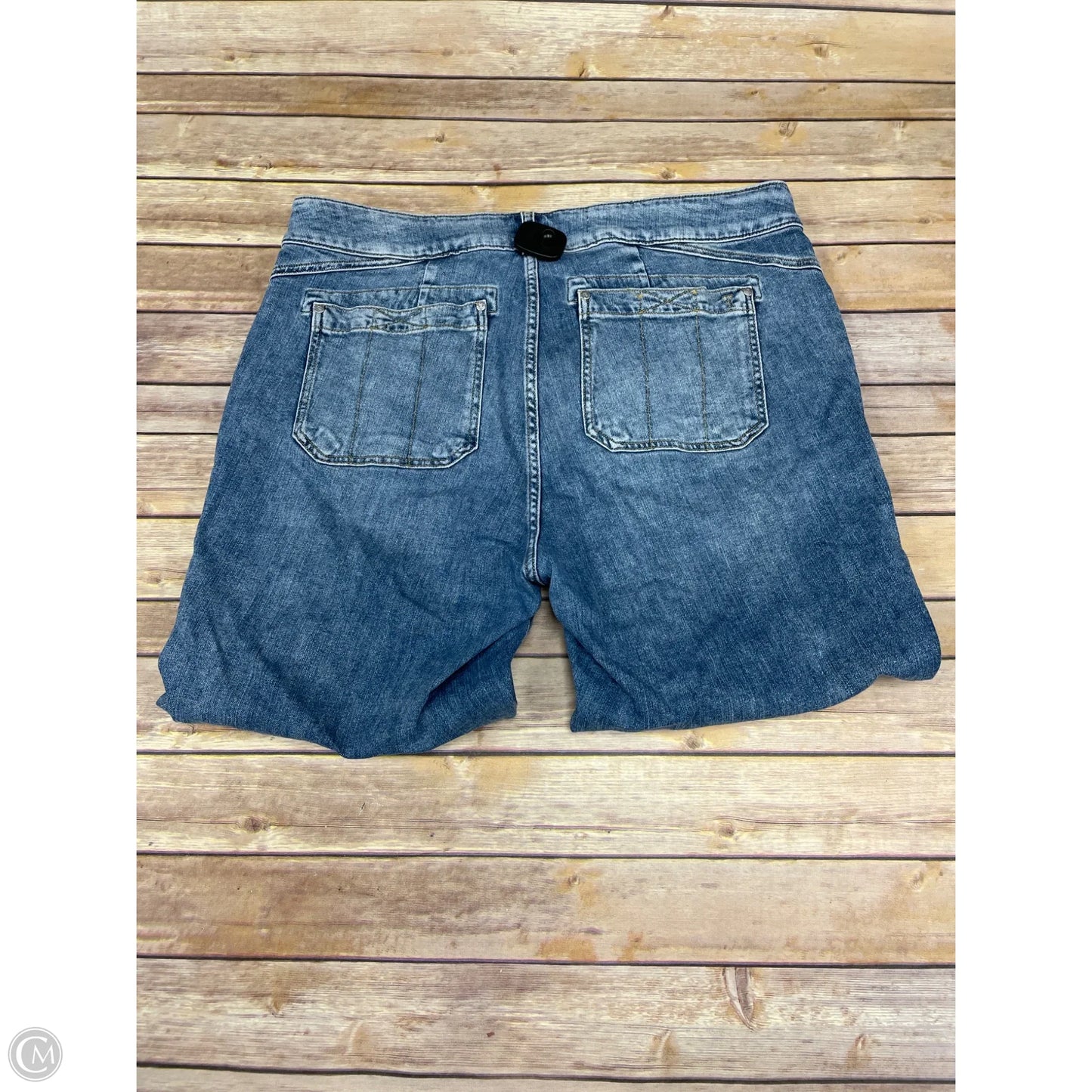 Jeans Straight By Pilcro In Blue Denim, Size: 16