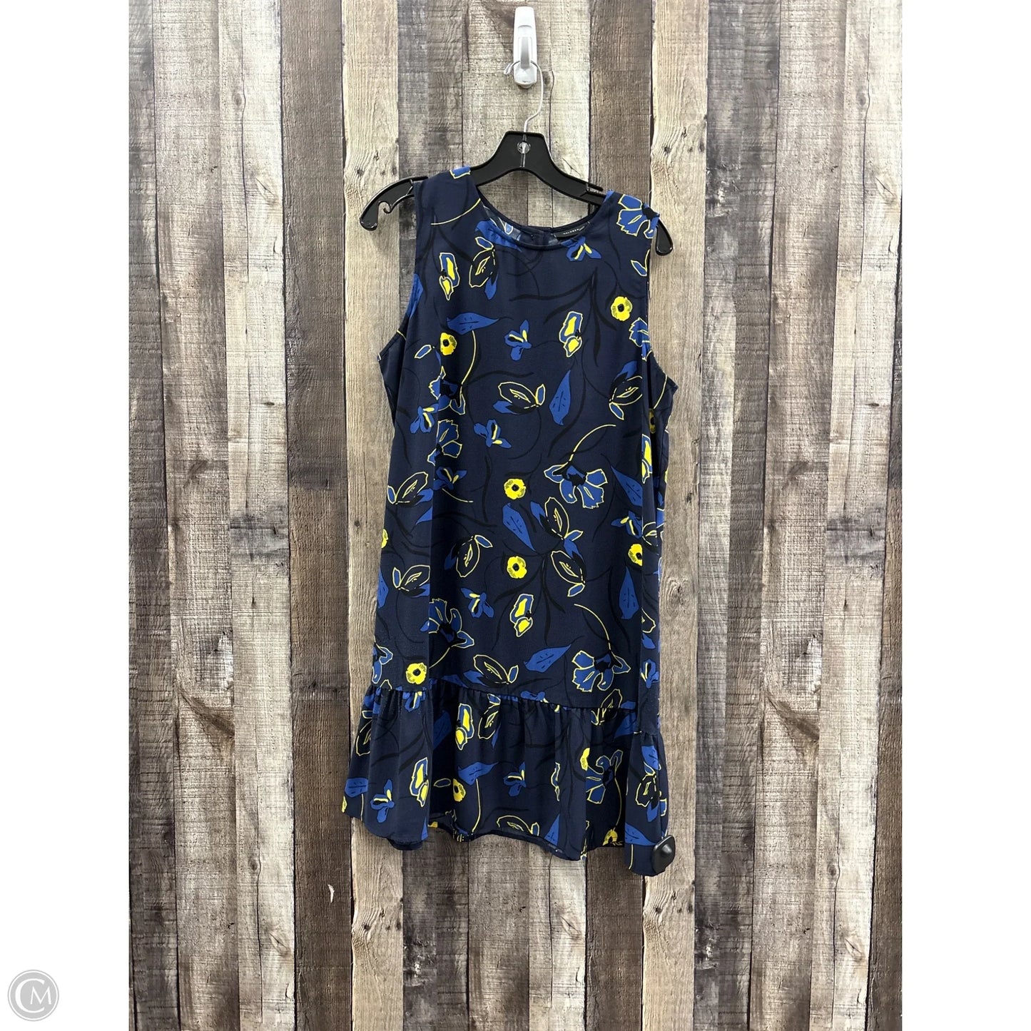 Dress Casual Short By Halogen In Blue, Size: M