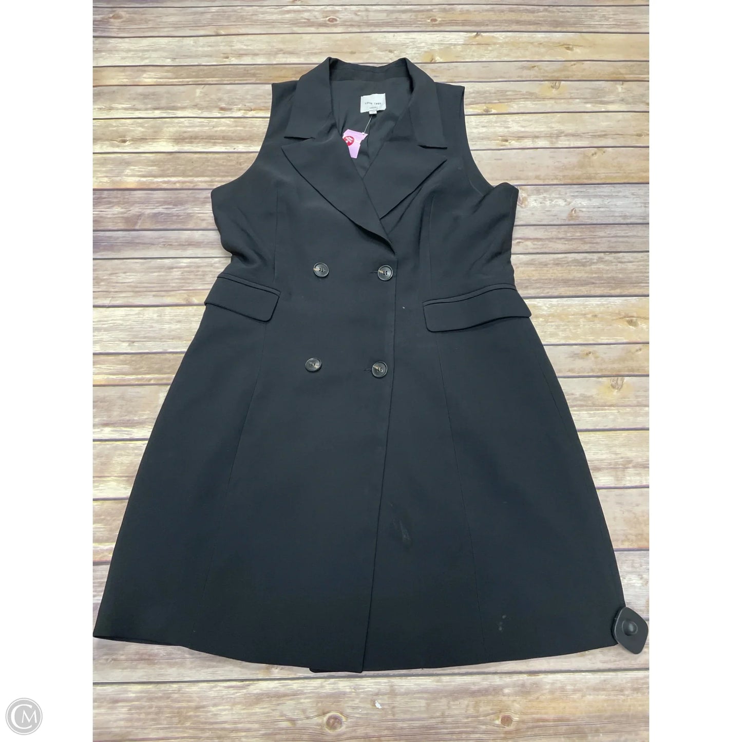 Dress Casual Midi By Love Tree In Black, Size: L