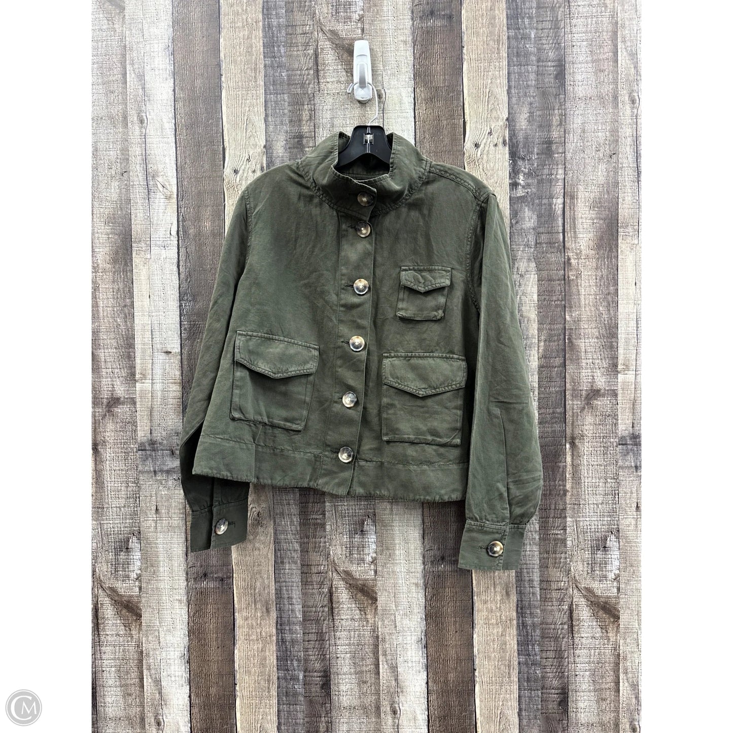 Jacket Other By Loft In Green, Size: L
