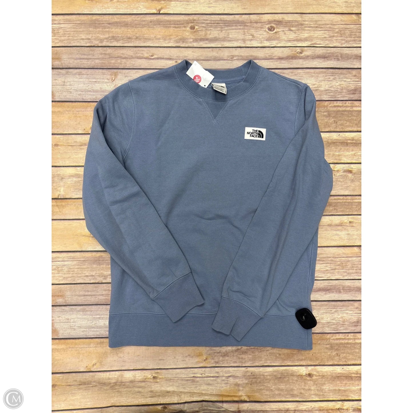 Athletic Sweatshirt Crewneck By The North Face In Blue, Size: M