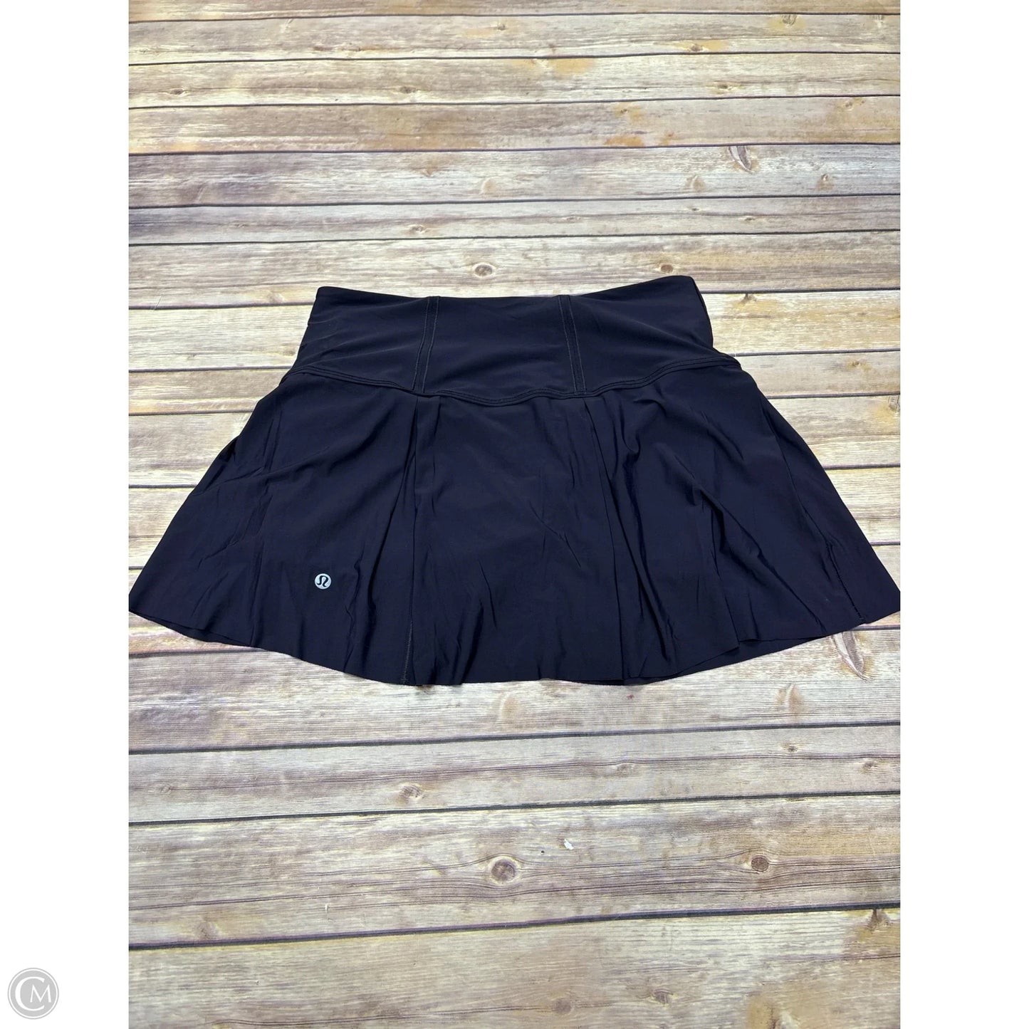 Athletic Skort By Lululemon In Grey, Size: 8