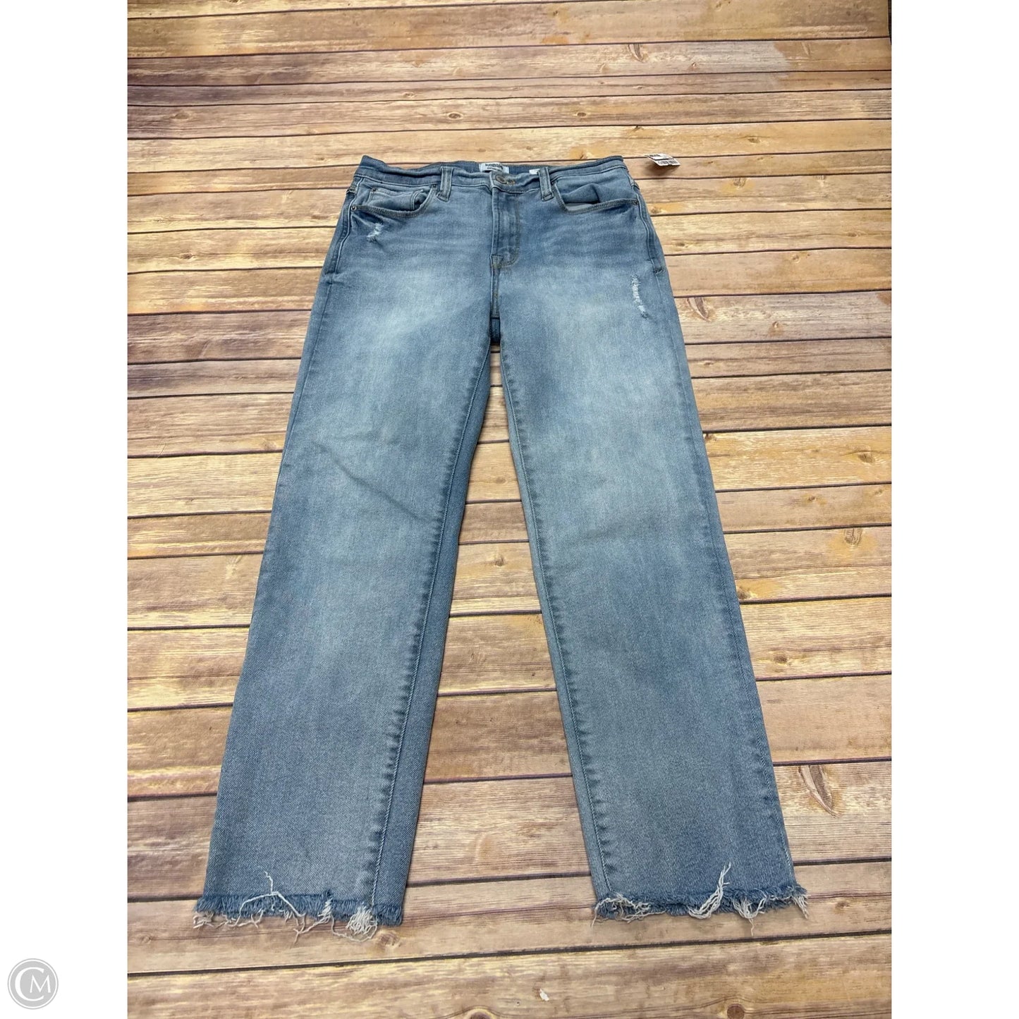 Jeans Straight By Kensie In Blue Denim, Size: 8