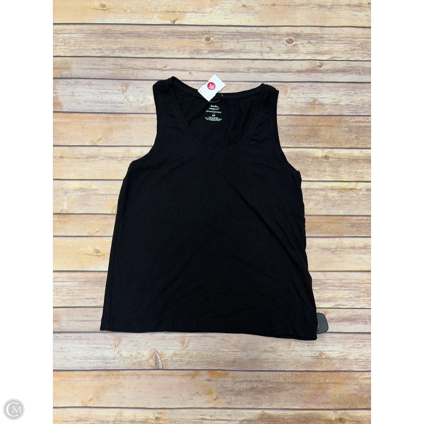 Tank Top By Banana Republic In Black, Size: S