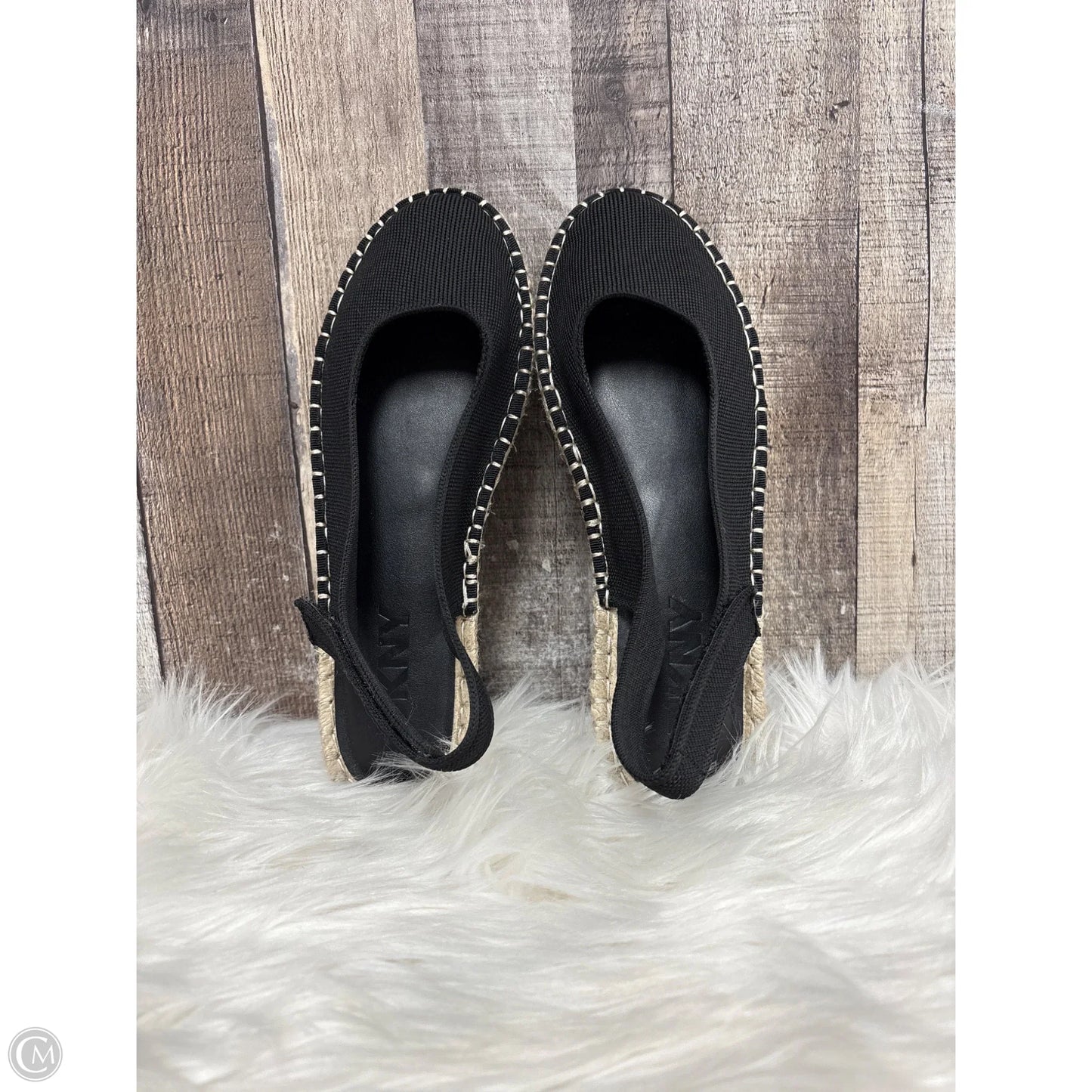 Shoes Flats By Dkny In Black, Size: 7.5