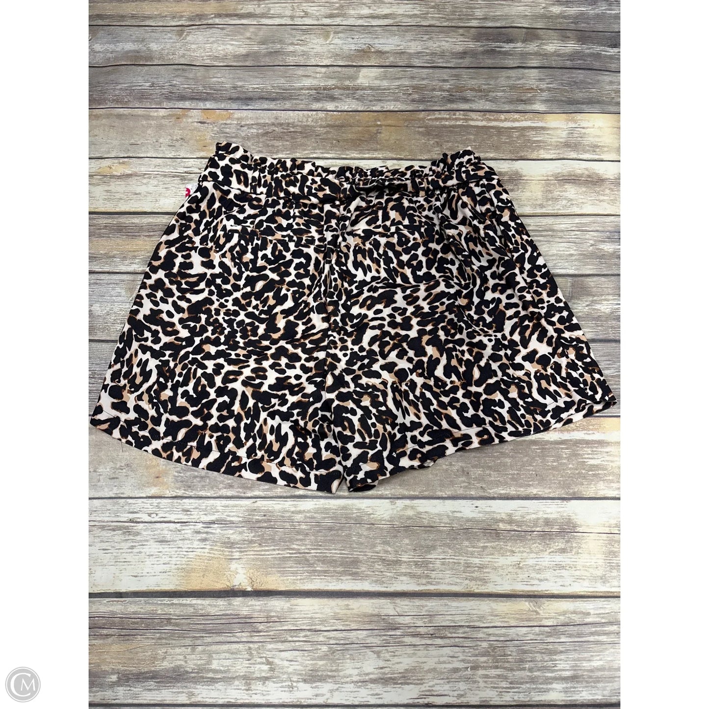 Shorts By Eloquii In Animal Print, Size: 16