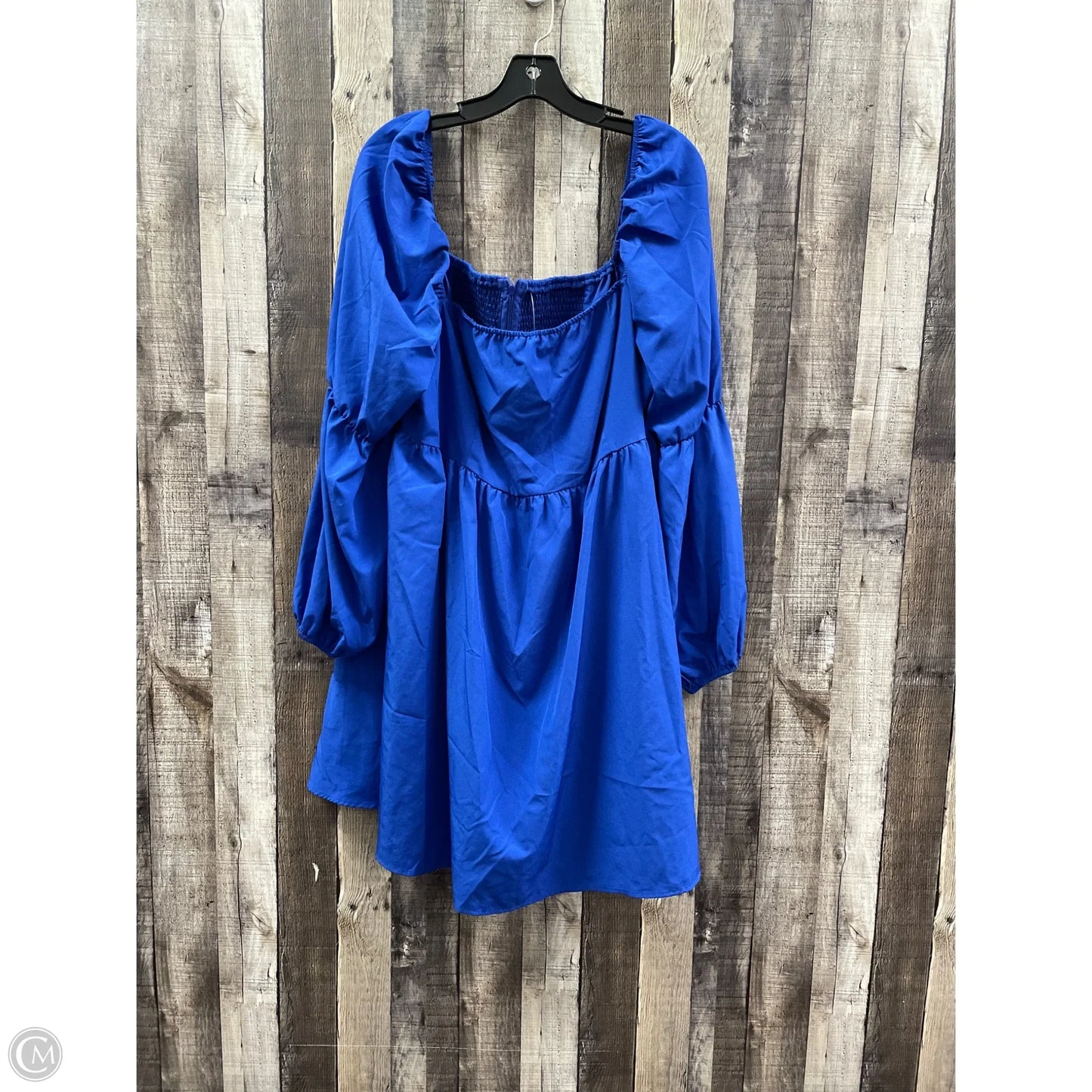 Dress Casual Short By Cmf In Blue, Size: 3x