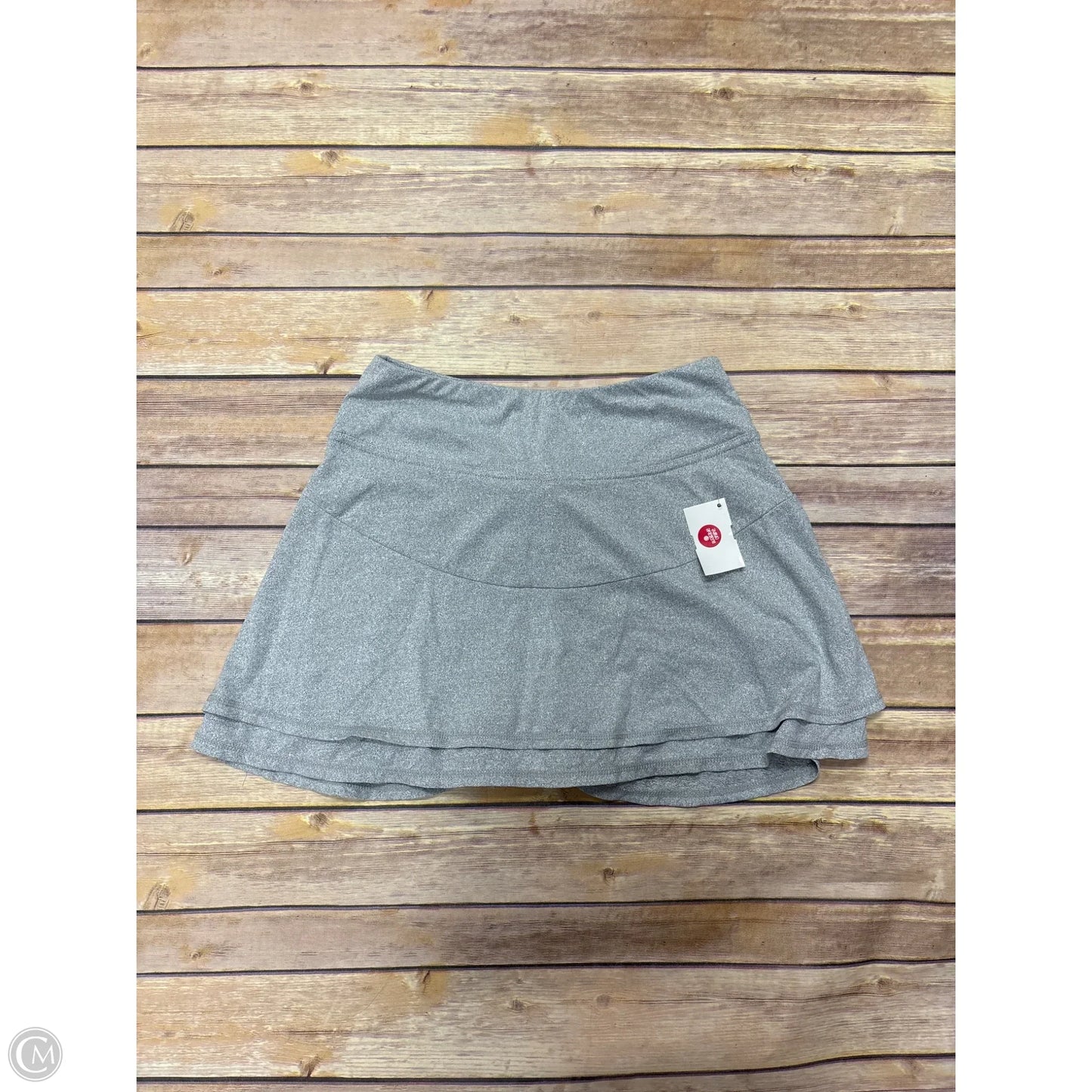 Athletic Skort By Kyodan In Silver, Size: S
