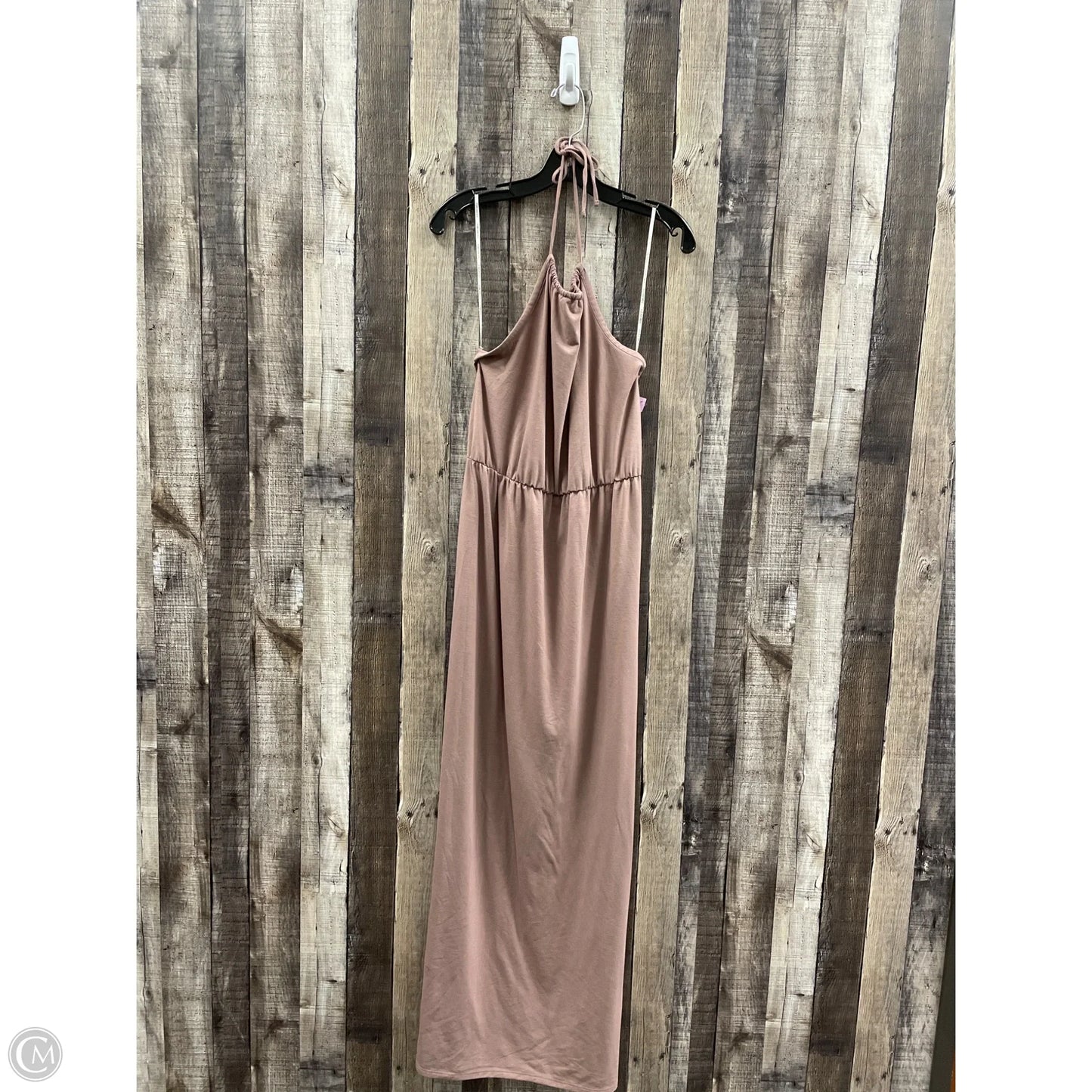 Dress Casual Maxi By Forever 21 In Taupe, Size: Xl
