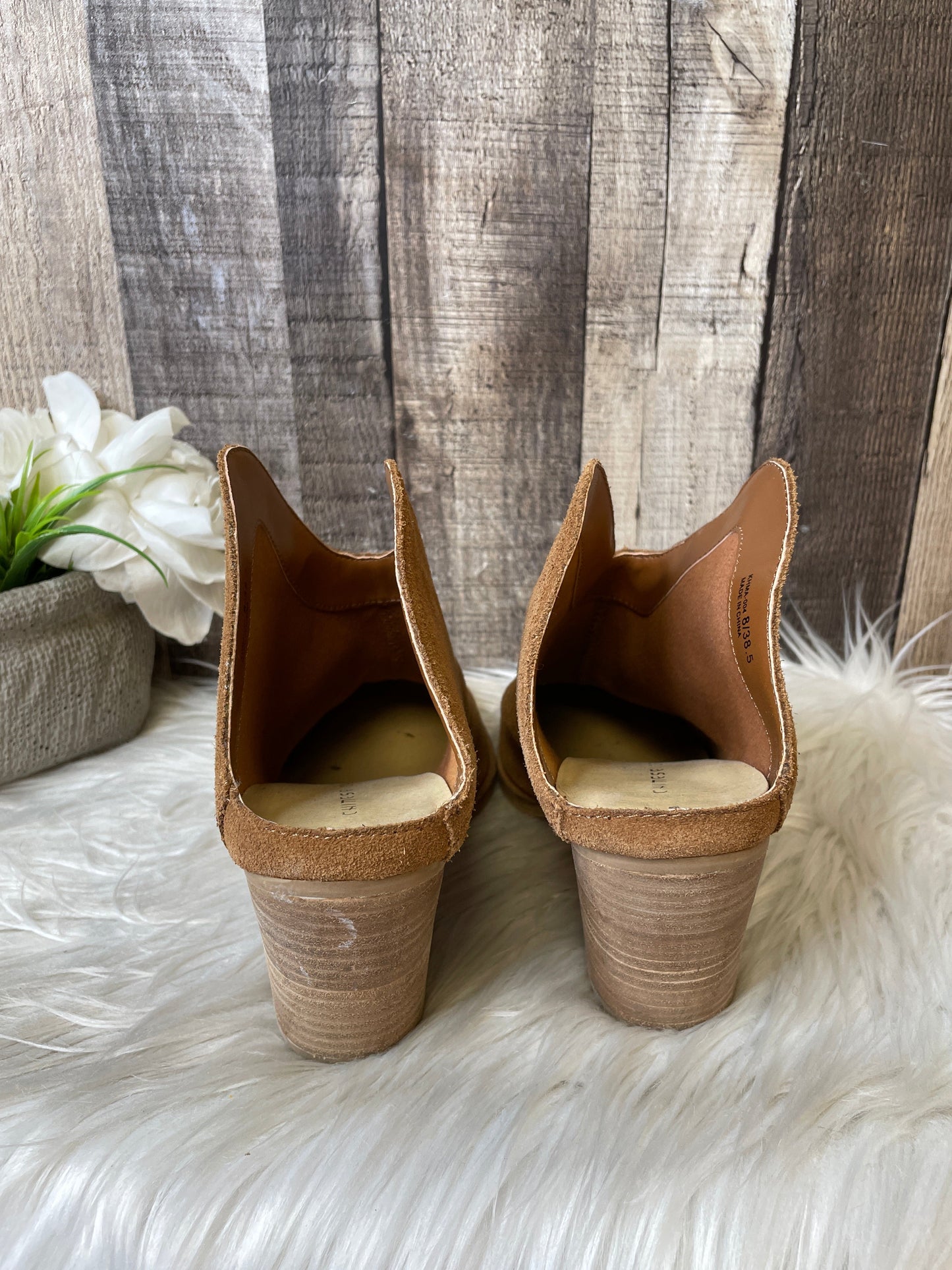 Boots Ankle Heels By Chinese Laundry Size: 8