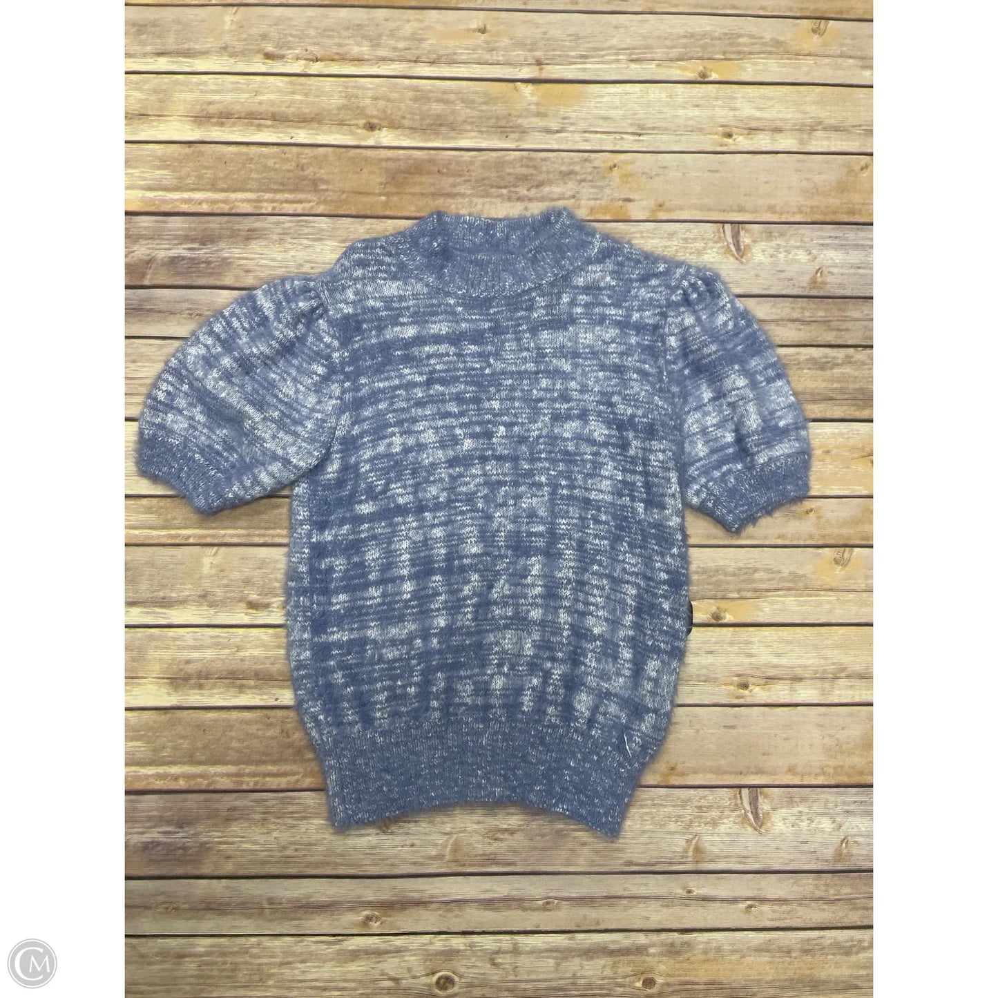 Sweater Short Sleeve By Philosophy In Purple, Size: M