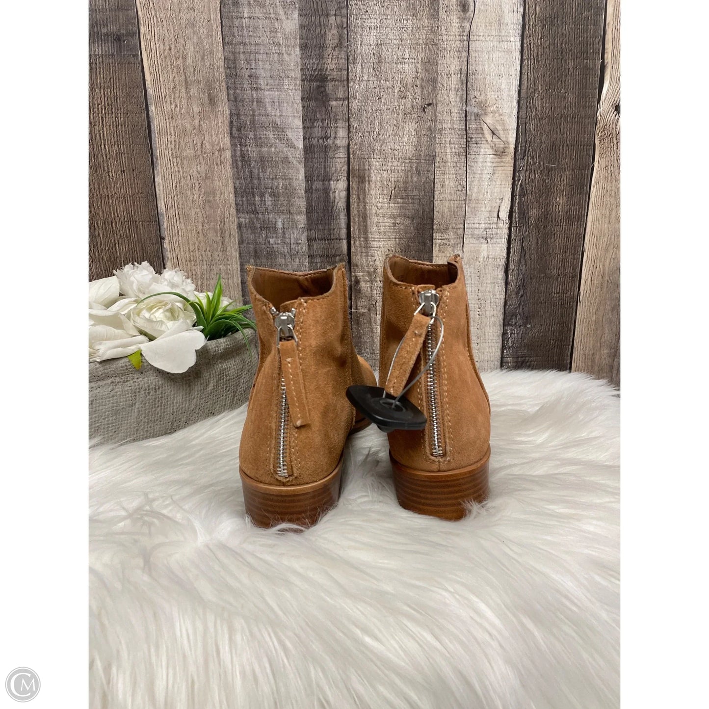 Boots Ankle Heels By Dolce Vita In Tan, Size: 11