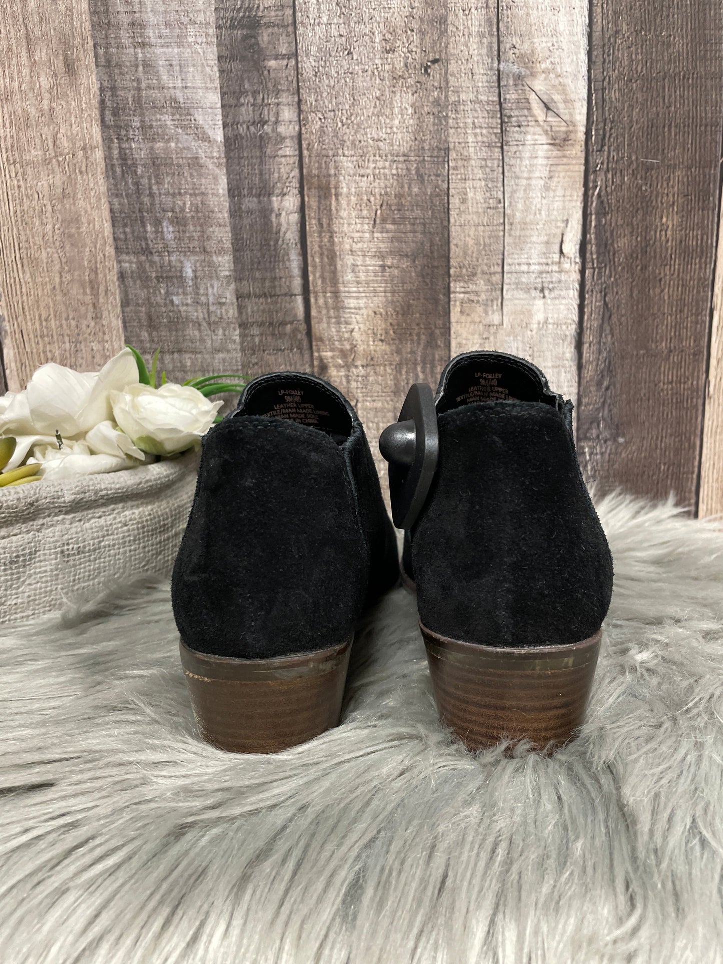 Boots Ankle Heels By Lucky Brand Size: 9