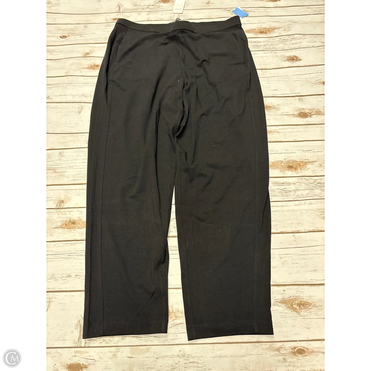 Pants Lounge By Eileen Fisher In Black, Size: Xl