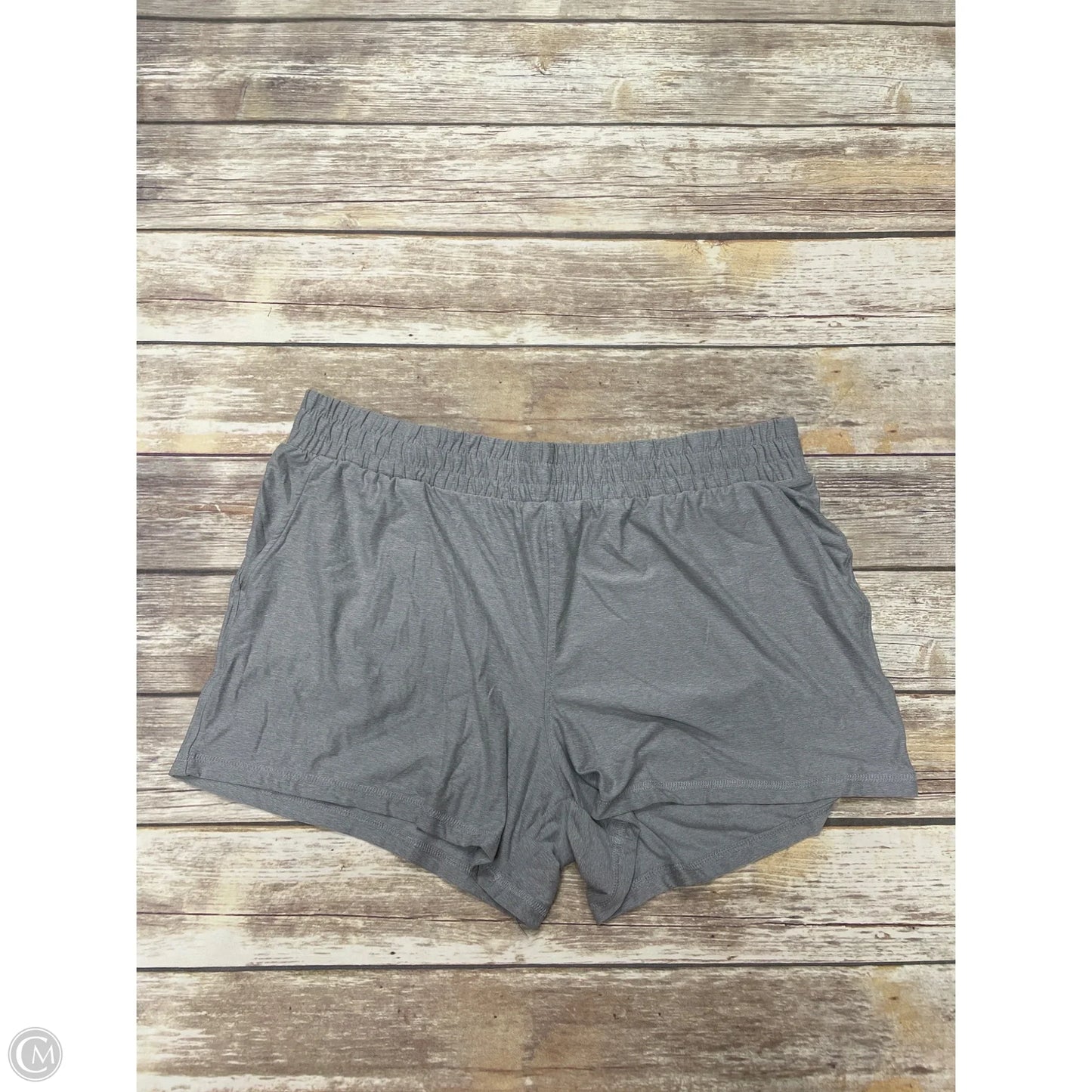 Athletic Shorts By Athletic Works In Grey, Size: Xxl
