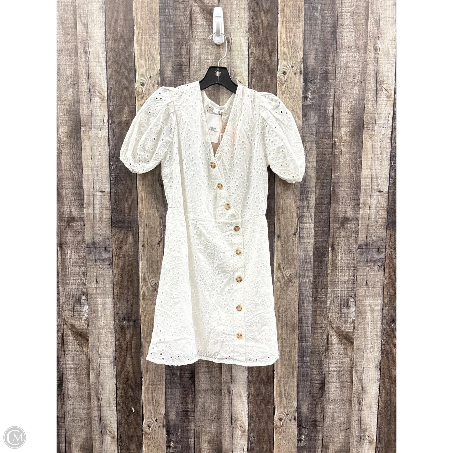 Dress Casual Midi By Blu Pepper In White, Size: S
