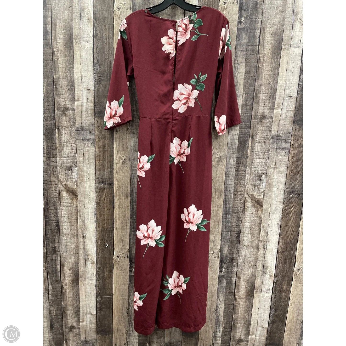 Jumpsuit By Lush In Maroon, Size: S