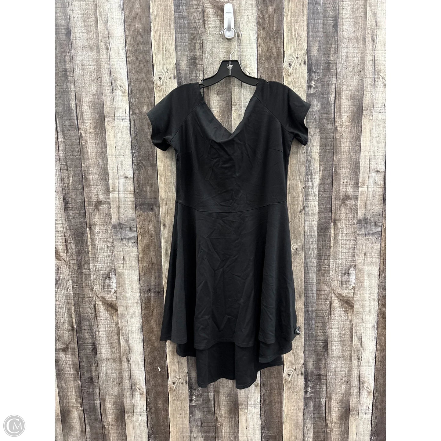 Dress Casual Midi By Cme In Black, Size: Xxl