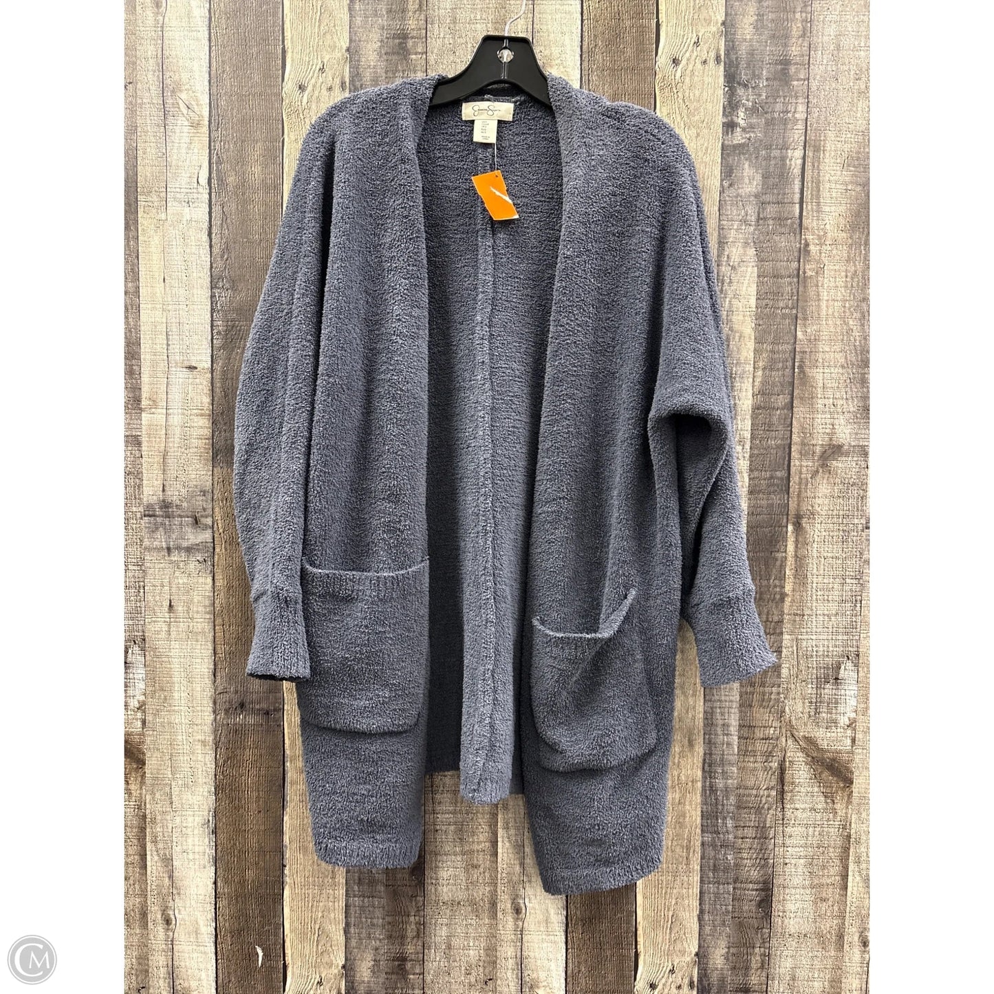 Sweater Cardigan By Jessica Simpson In Blue, Size: S