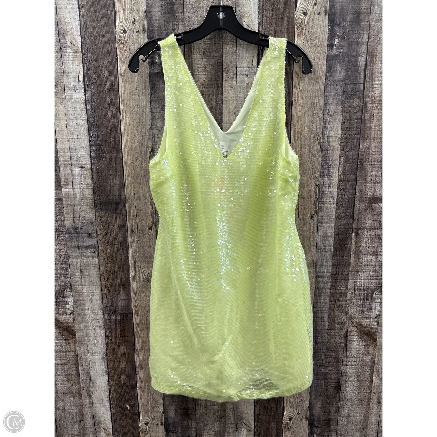 Dress Casual Midi By A New Day In Green, Size: M