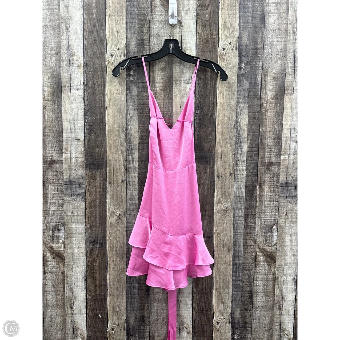Dress Casual Midi By Express In Pink, Size: M