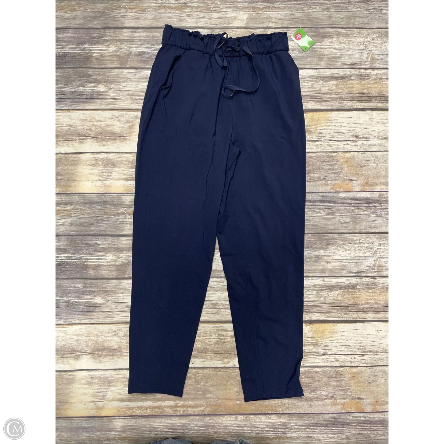Athletic Pants By Lululemon In Navy, Size: 6