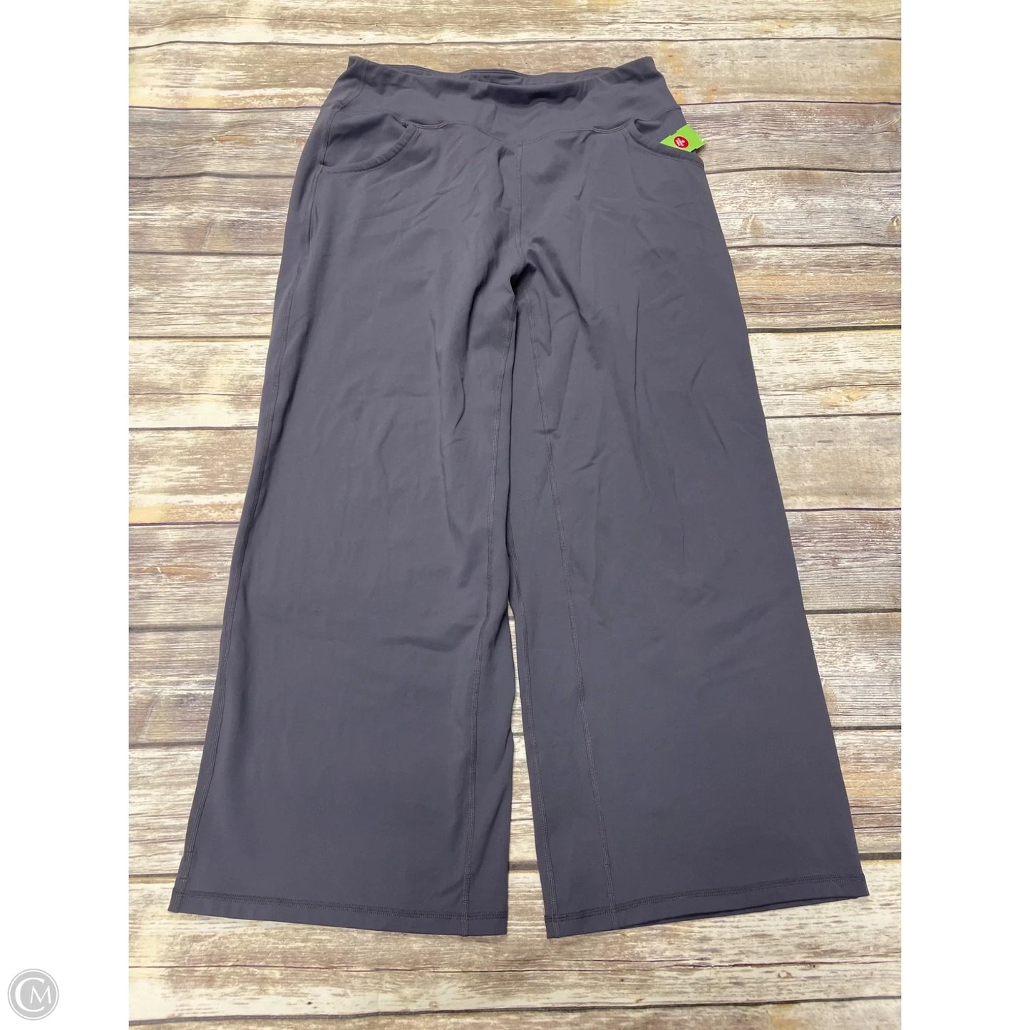 Athletic Leggings By Cme In Grey, Size: 2x