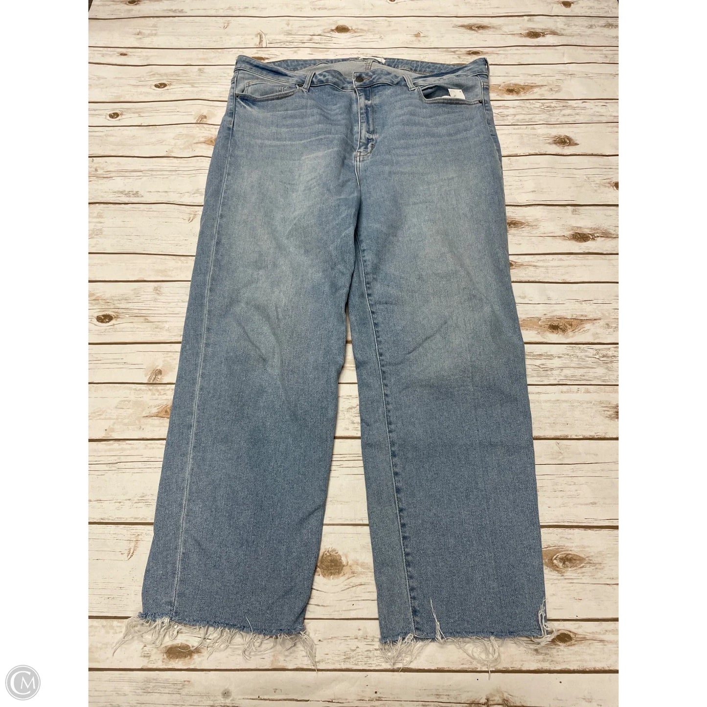 Jeans Boot Cut By Cme In Blue Denim, Size: 2x