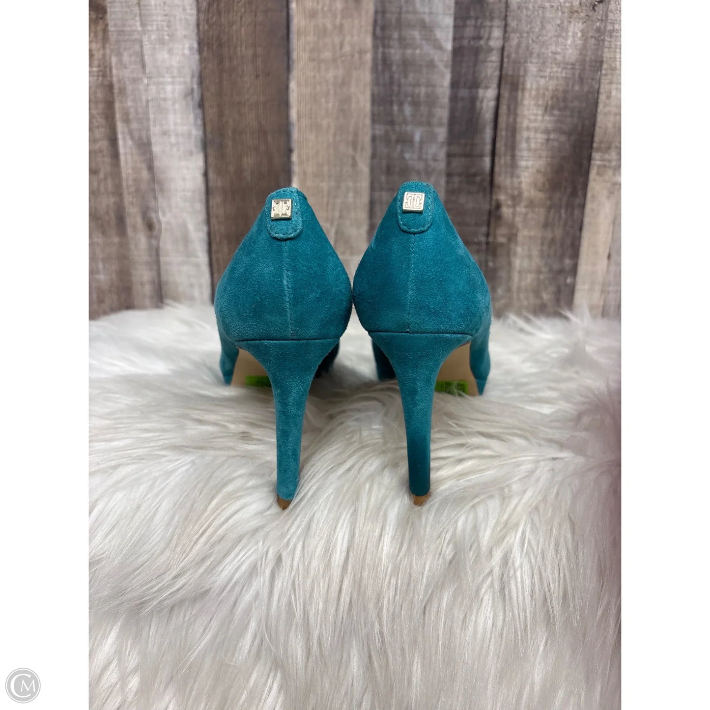 Shoes Heels Stiletto By Ivanka Trump In Teal, Size: 6