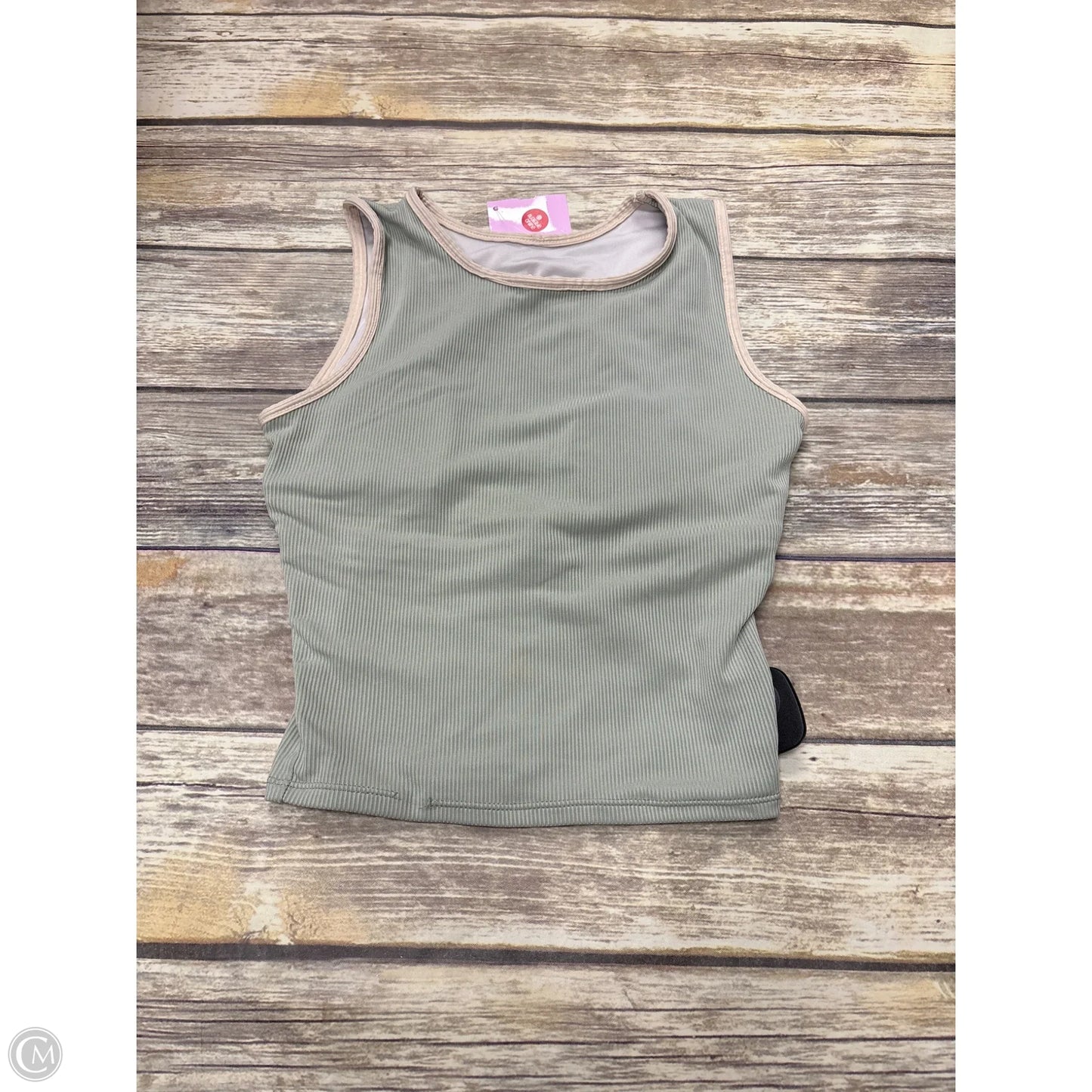 Athletic Tank Top By Cme In Green, Size: Xxs