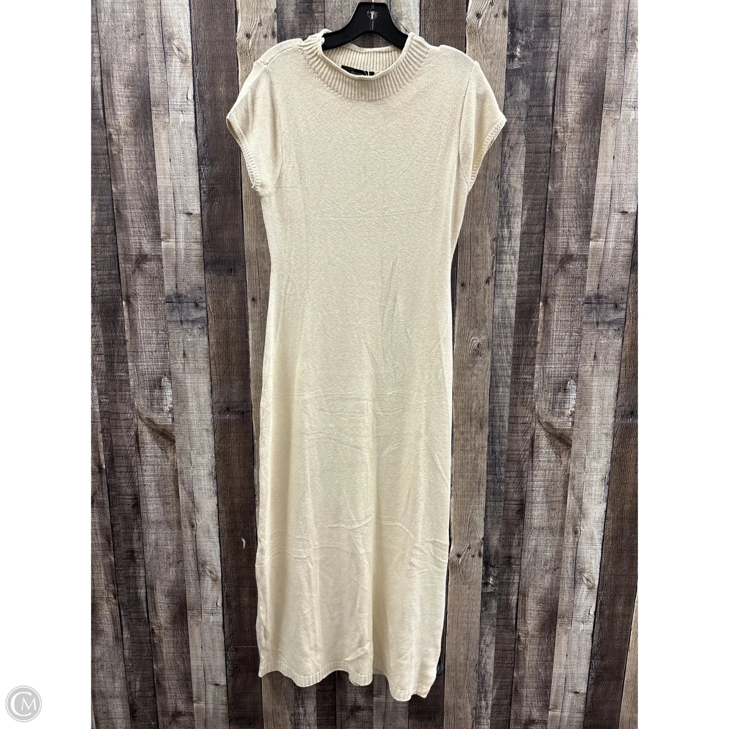 Dress Casual Maxi By Zesica In Tan, Size: M