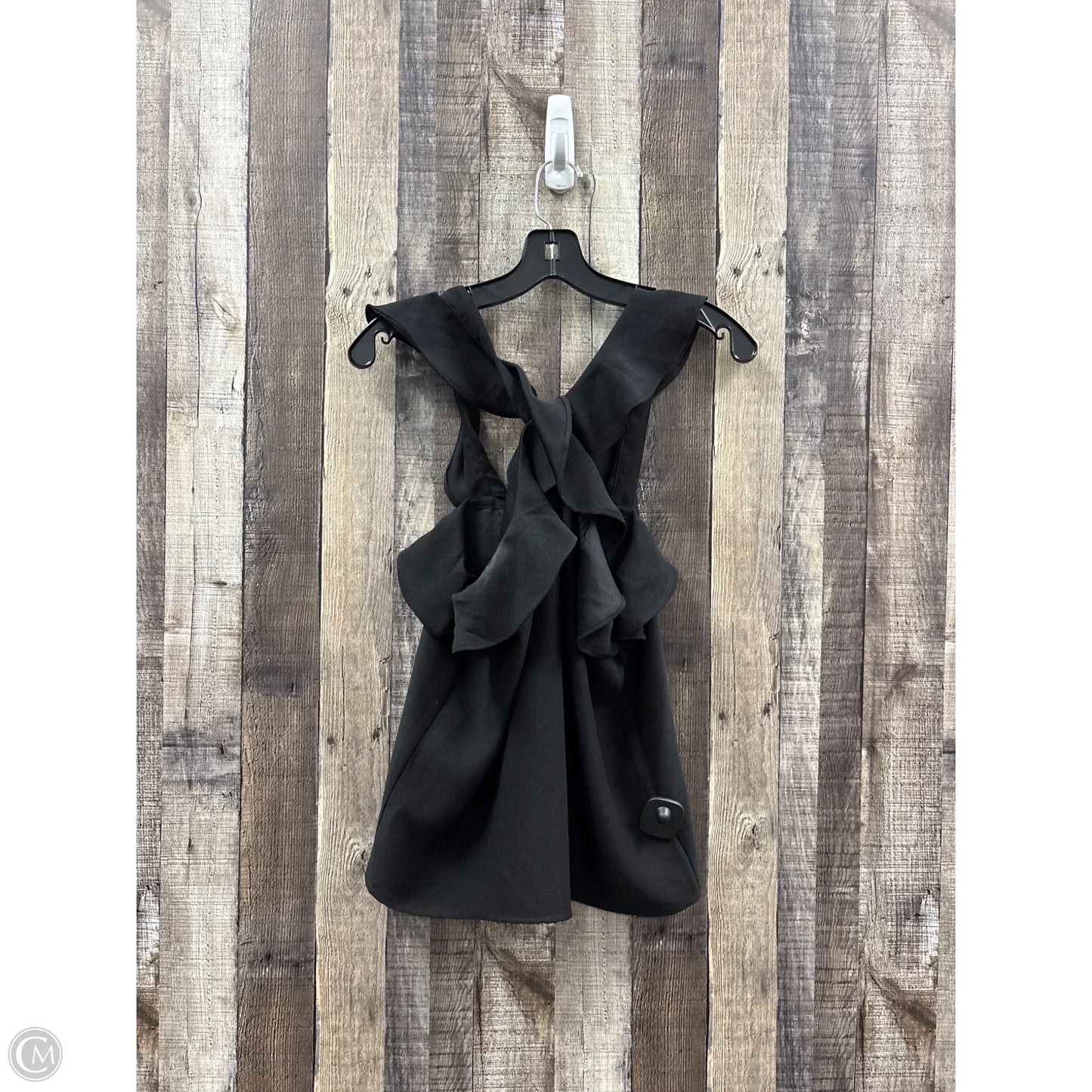 Top Sleeveless By Banana Republic In Black, Size: S