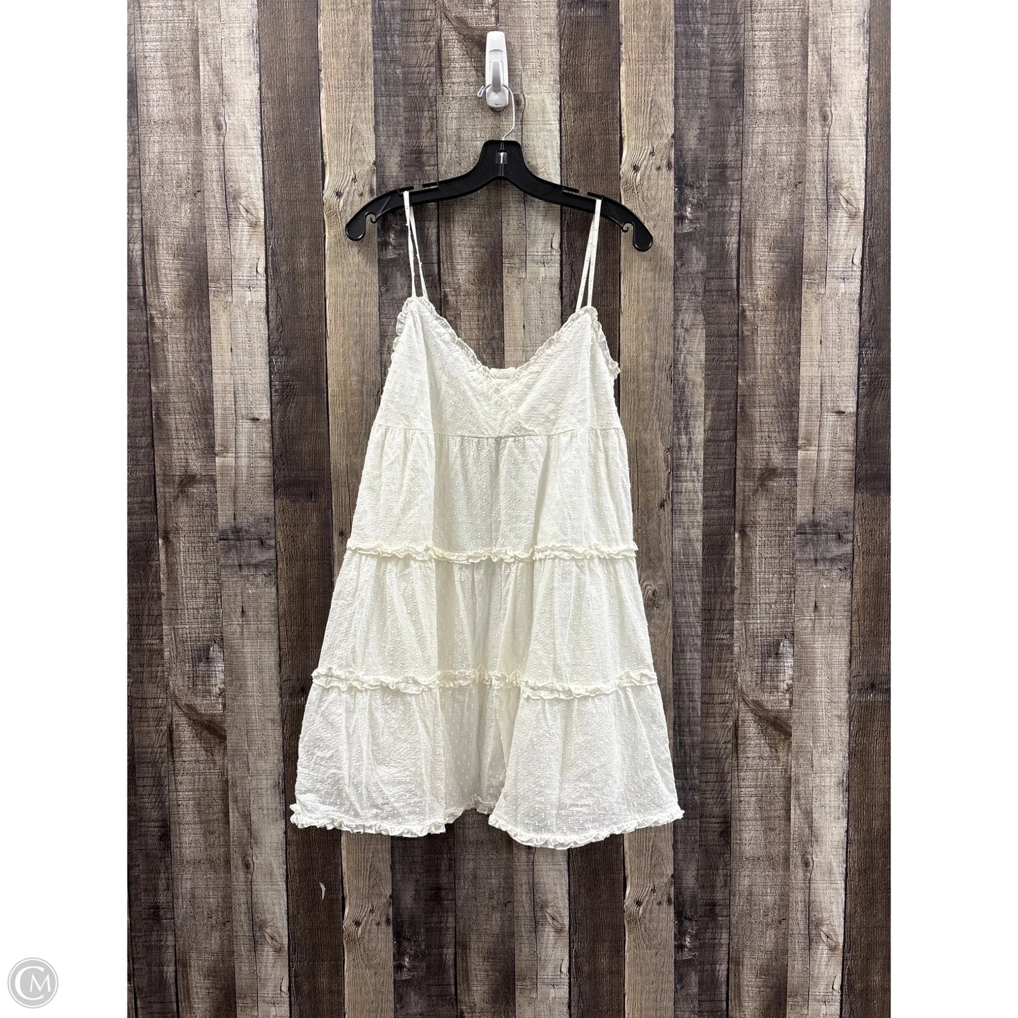 Dress Casual Midi By Cme In Ivory, Size: S