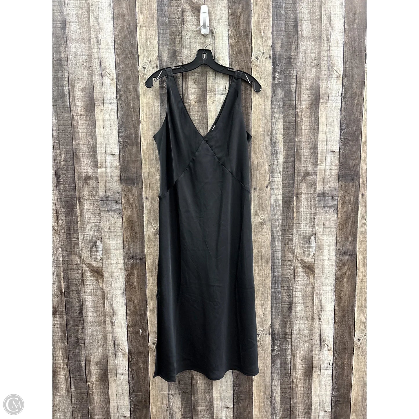Dress Casual Midi By A New Day In Black, Size: M