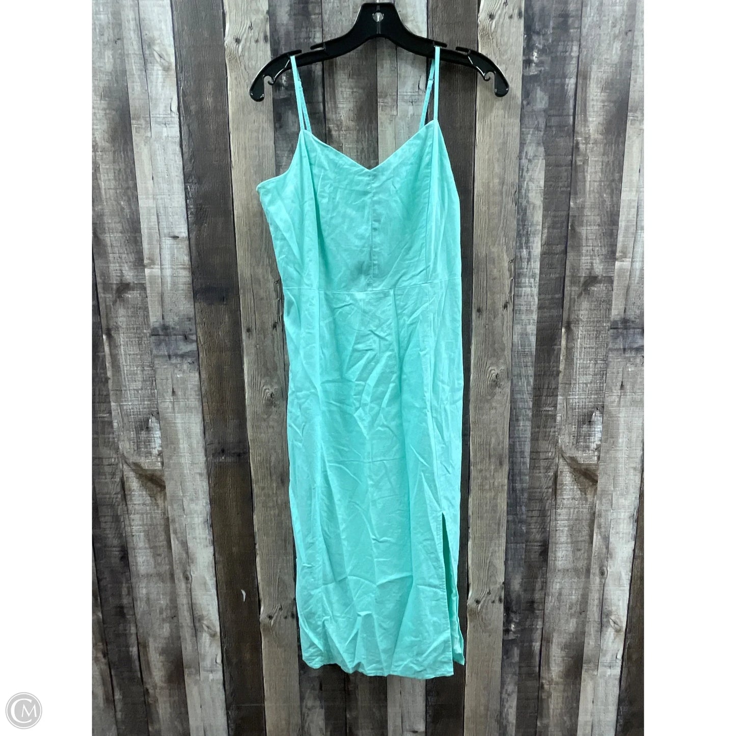 Dress Casual Midi By J. Crew In Teal, Size: 8