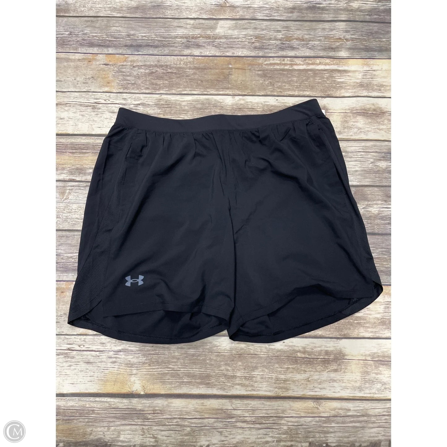 Athletic Shorts By Under Armour In Black, Size: Xxl