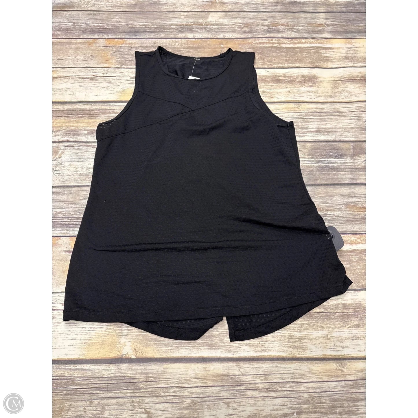 Athletic Tank Top By Cmc In Black, Size: M